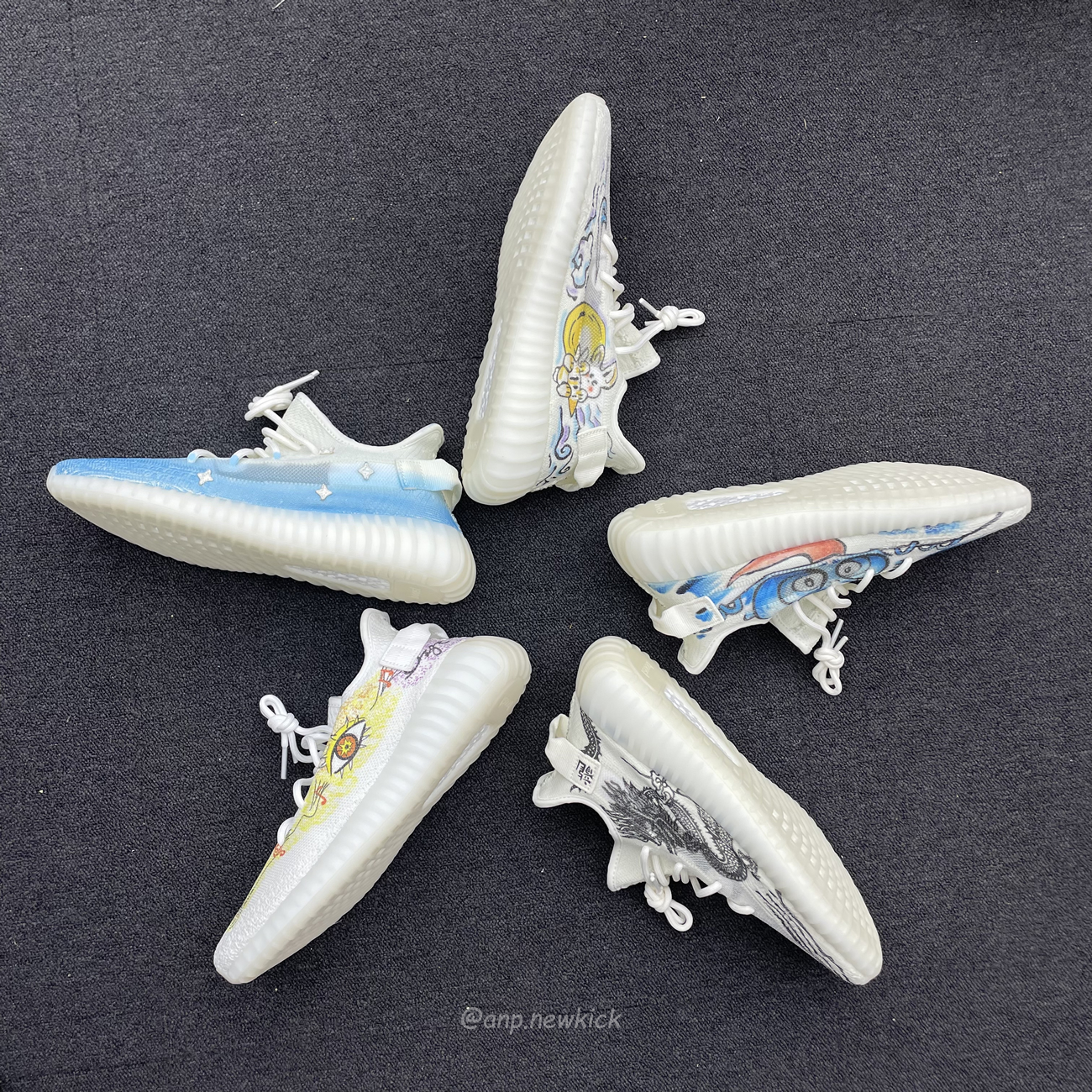 Adidas Yeezy Boost 350 V2 Bone Graffiti Hq6316 (11) - newkick.app