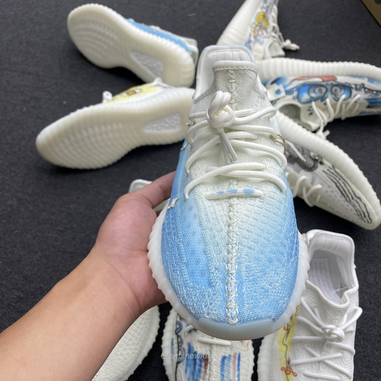 Adidas Yeezy Boost 350 V2 Bone Graffiti Hq6316 (18) - newkick.app