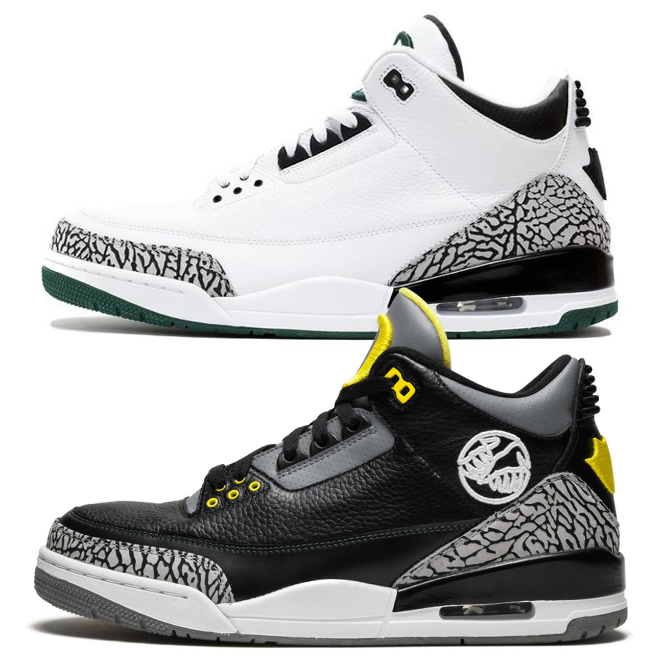 Jordan 3 Retro Oregon Ducks Pit Crew Both Pairs H011 Mnjdls 5 (13) - newkick.app