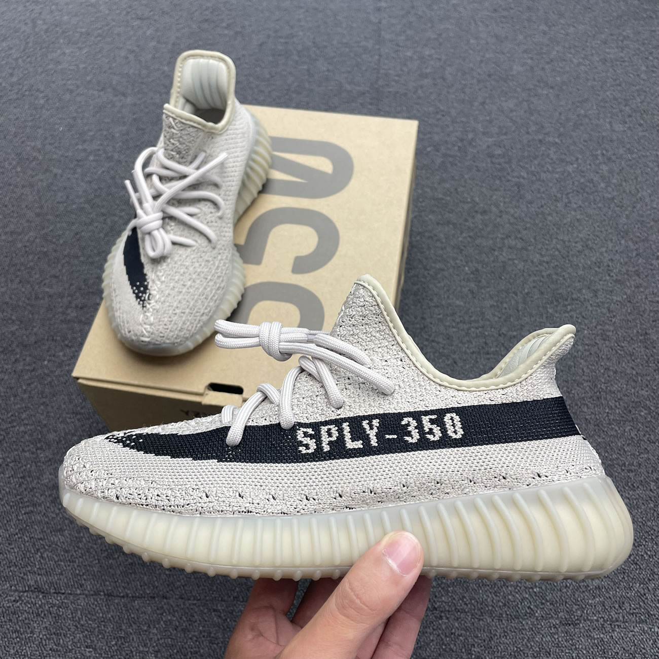 Adidas Yeezy Boost 350 V2 Slate Hp7870 (3) - newkick.app