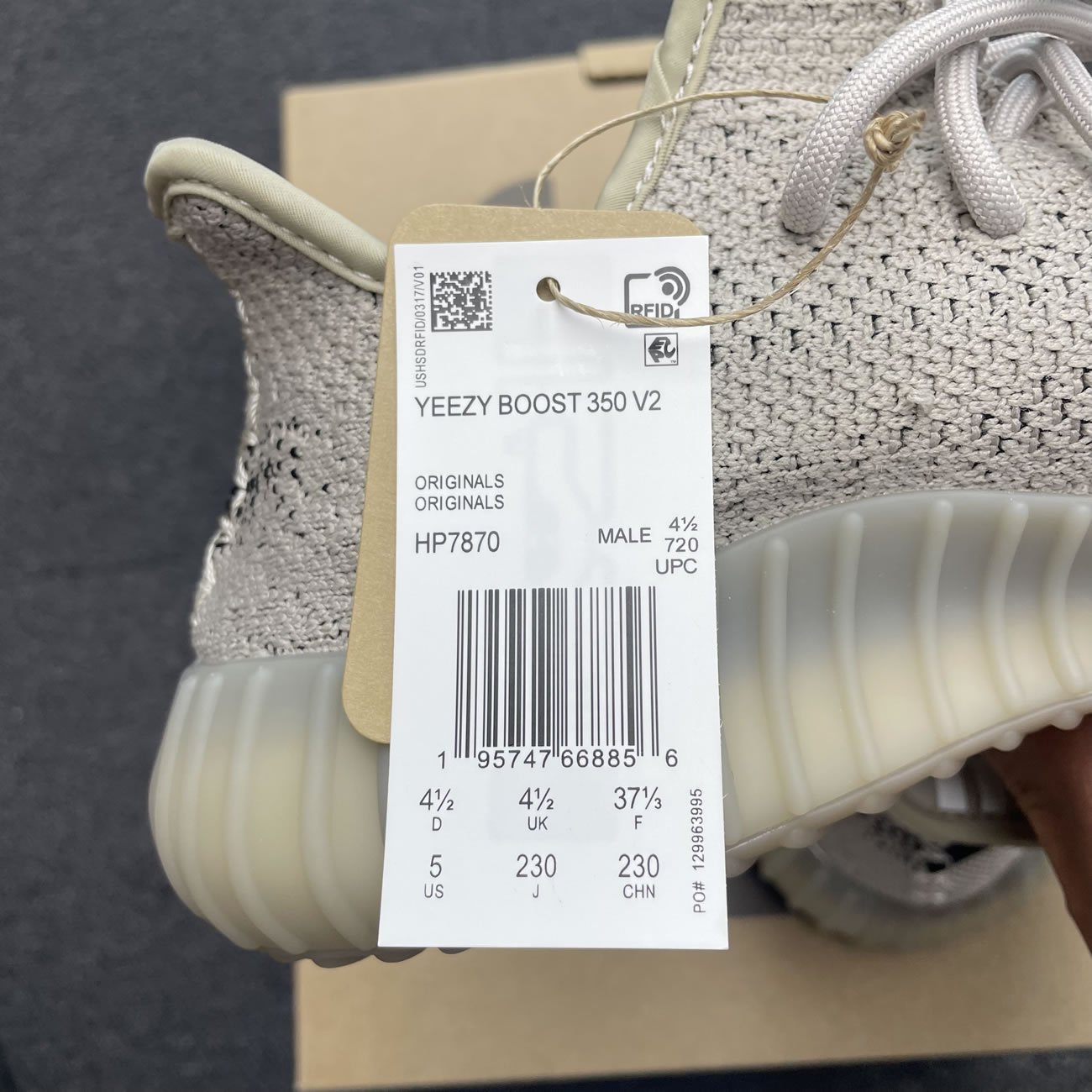 Adidas Yeezy Boost 350 V2 Slate Hp7870 (4) - newkick.app