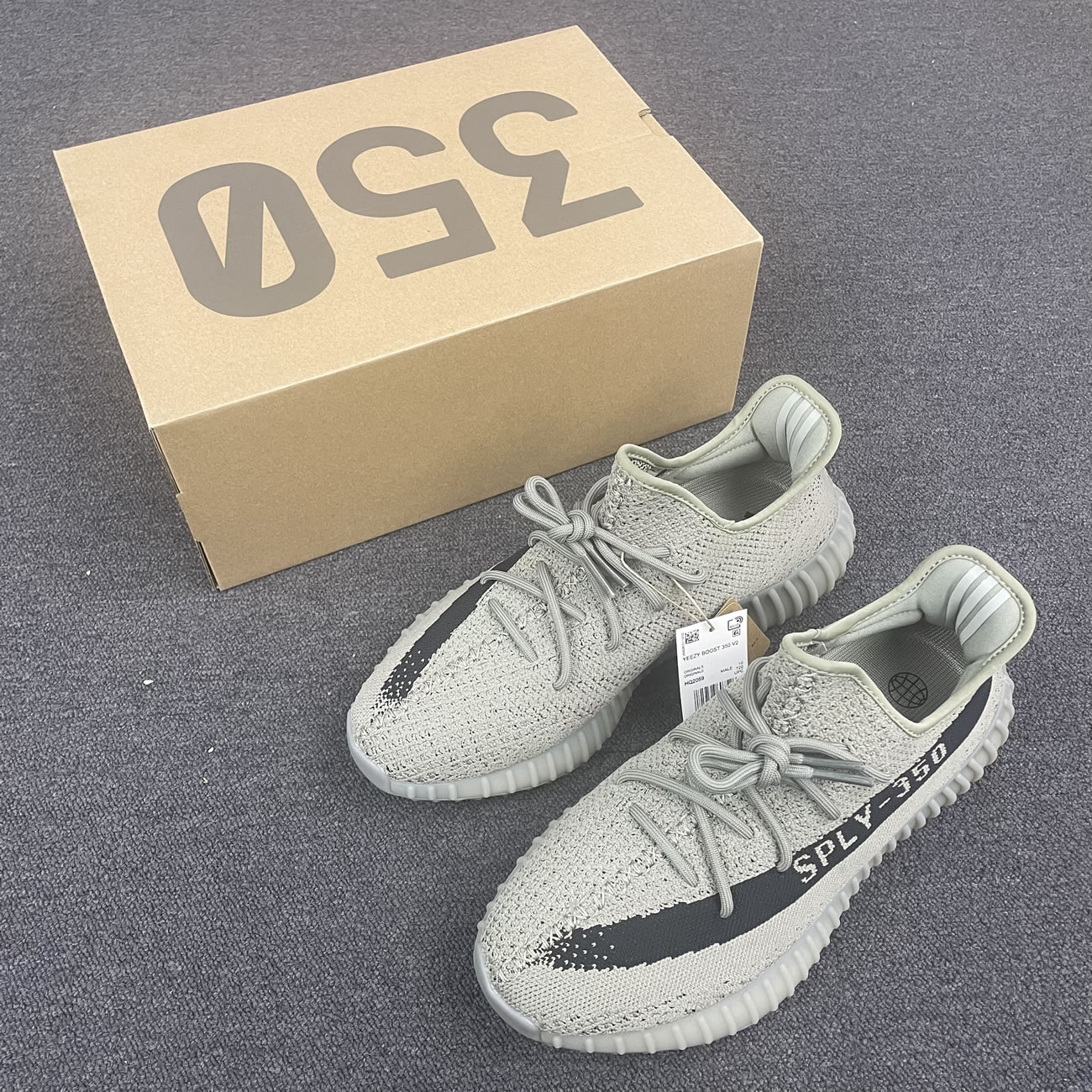 Adidas Yeezy Boost 350 V2 Granite Hq2059 (5) - newkick.app