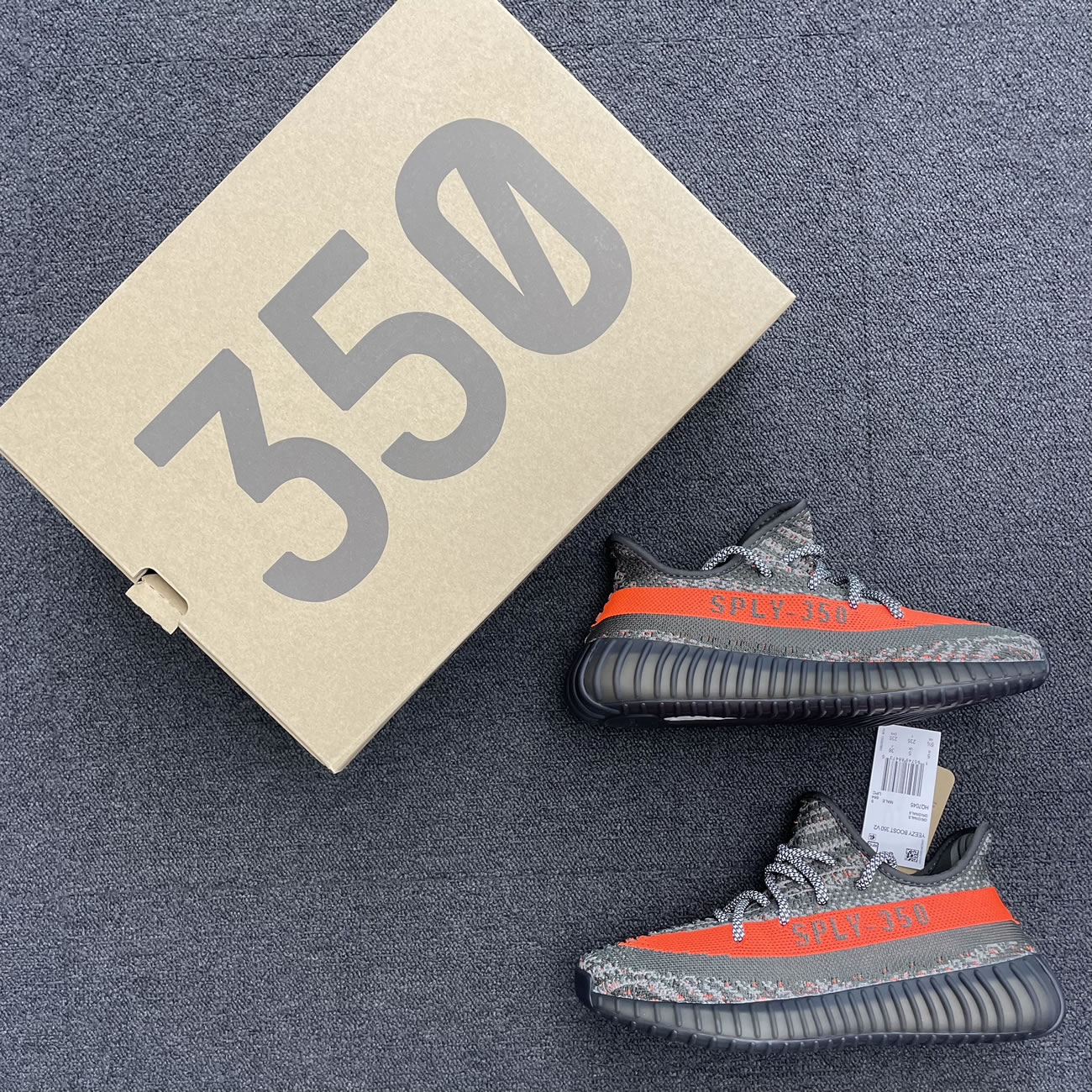 Adidas Yeezy Boost 350 V2 Dark Beluga Hq7045 (3) - newkick.app