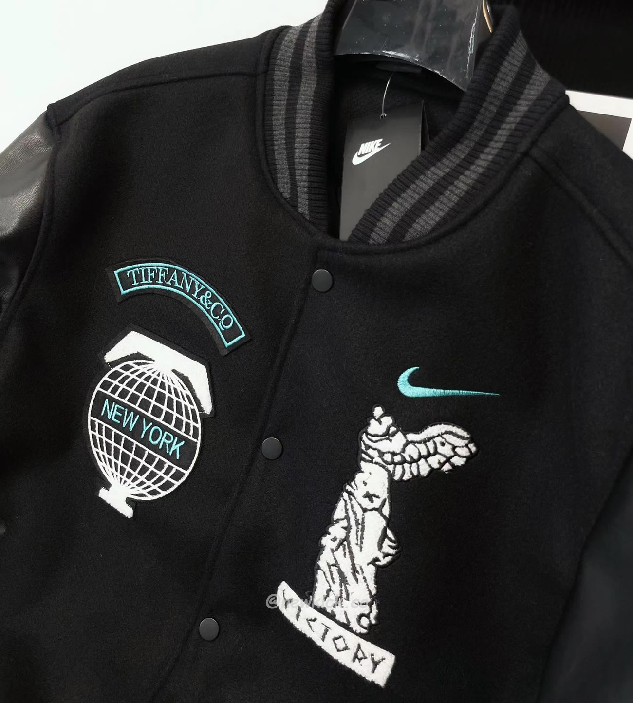 Nike X Tiffany Embroidered Baseball Jersey (5) - newkick.app