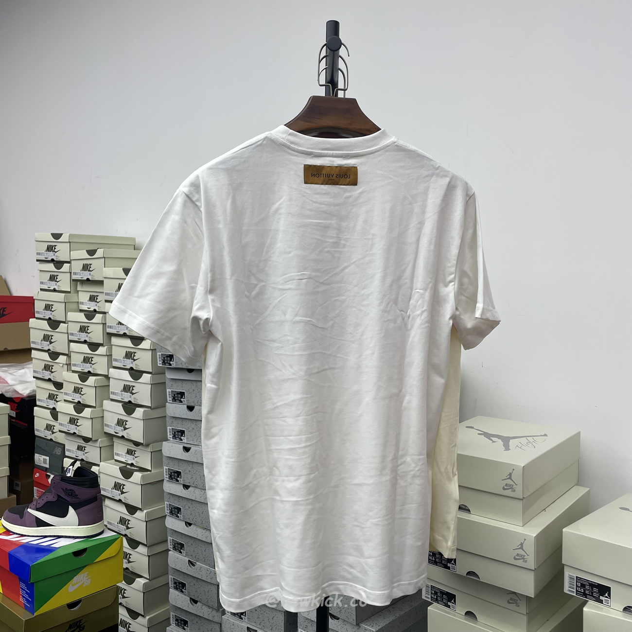 Louis Vuitton Graffiti T Shirt Milky White (6) - newkick.app