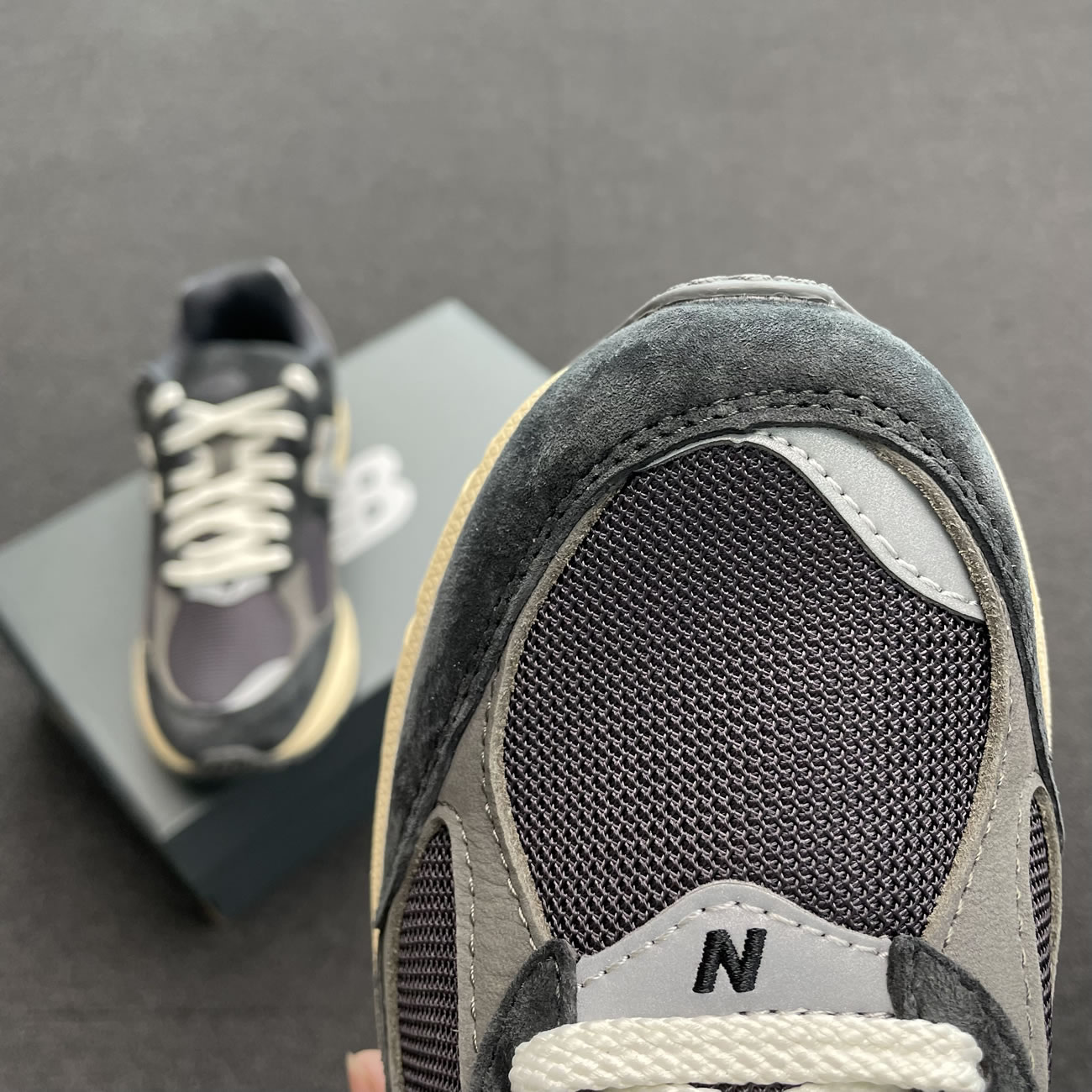 New Balance 2002r Black Dark Grey M2002rho (2) - newkick.app