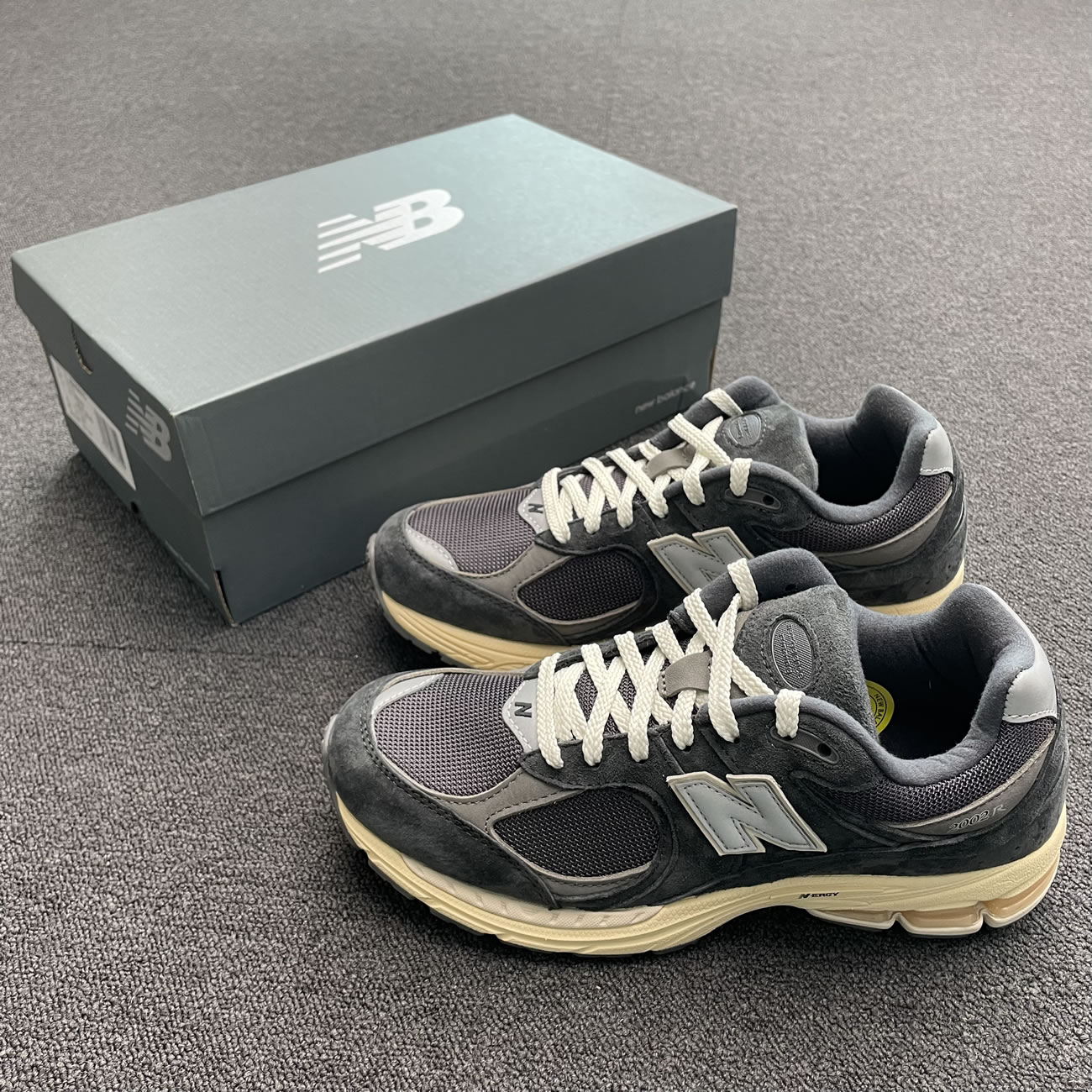 New Balance 2002r Black Dark Grey M2002rho (5) - newkick.app