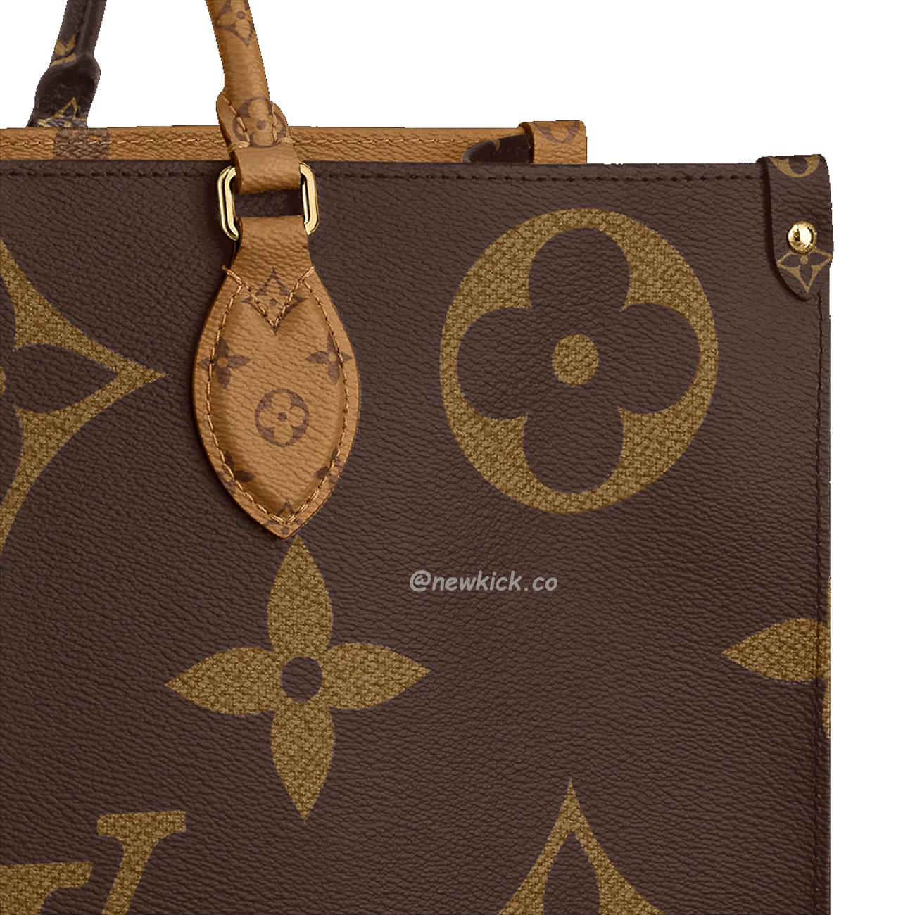 Louis Vuitton Onthego Cloth Tote Brown M45320 (9) - newkick.app