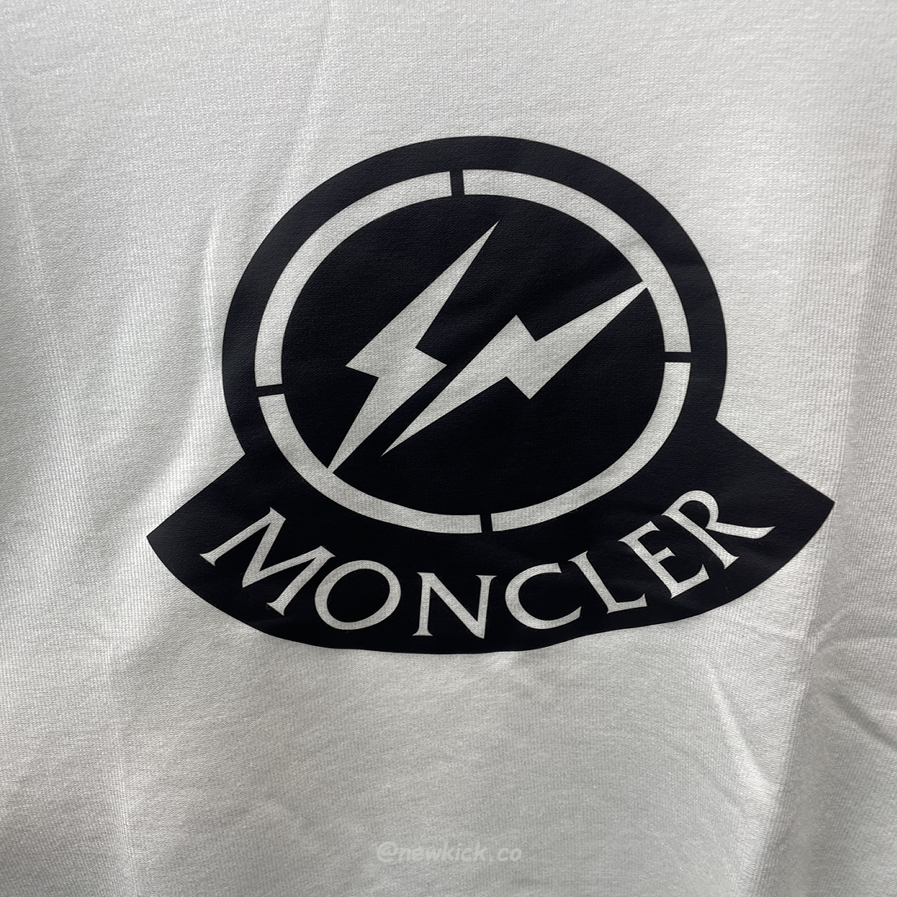 Moncler 2022 Crew Neck Pullover T Shirt Print White (2) - newkick.app