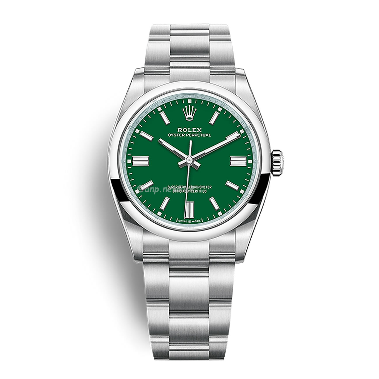 Rolex Oyster Perpetual Green Bright Black (18) - newkick.app