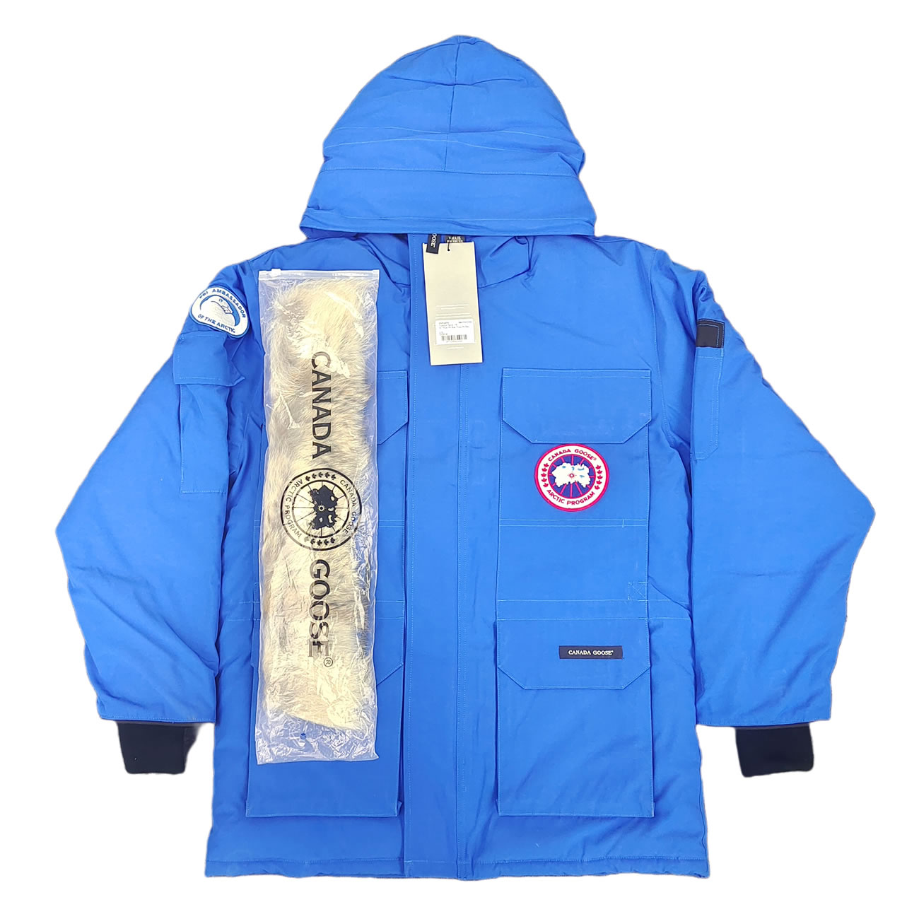 Canada Goose Expedition Logo Pbi Patch Parka Coat (4) - newkick.app