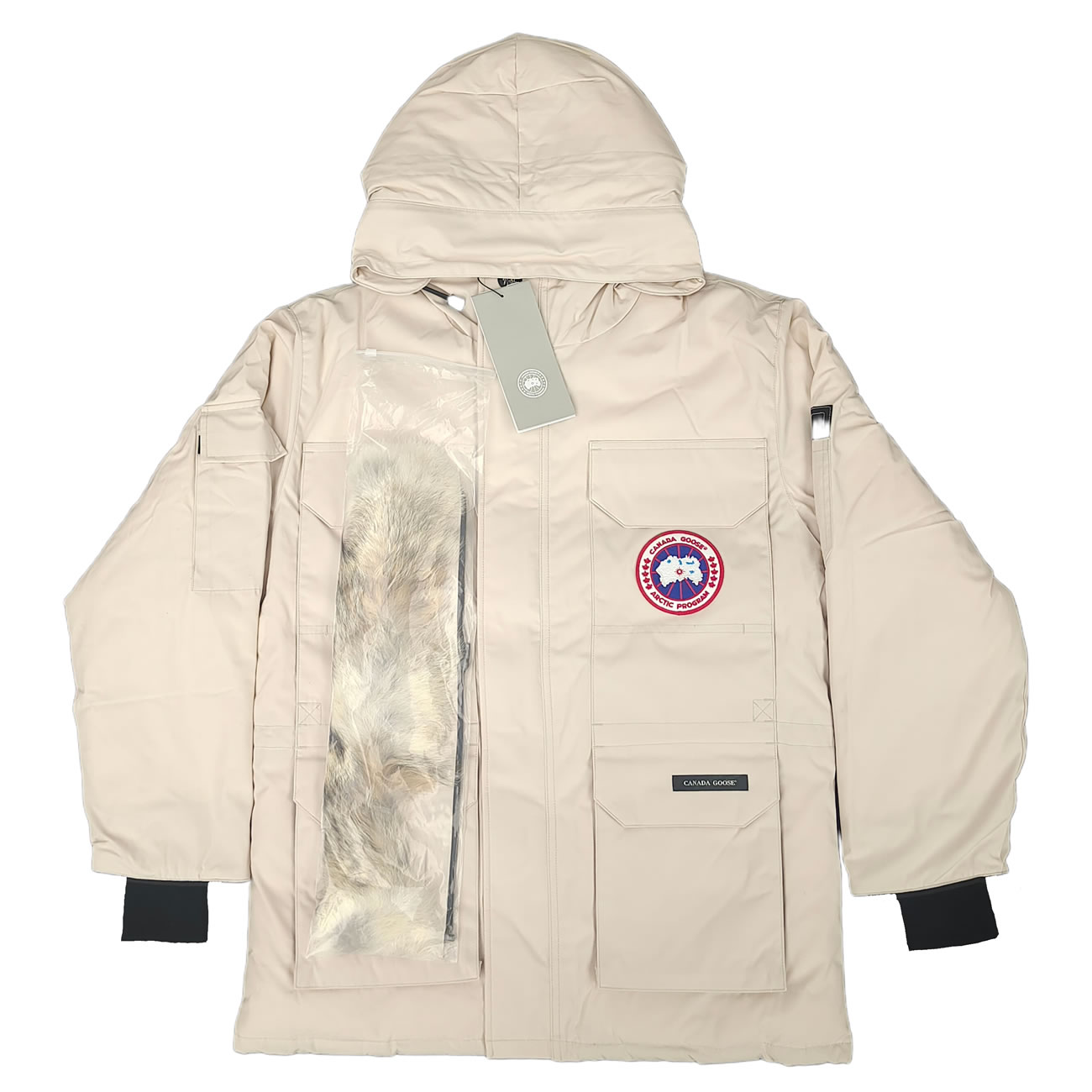 Canada Goose Expedition Logo Pbi Patch Parka Coat (8) - newkick.app