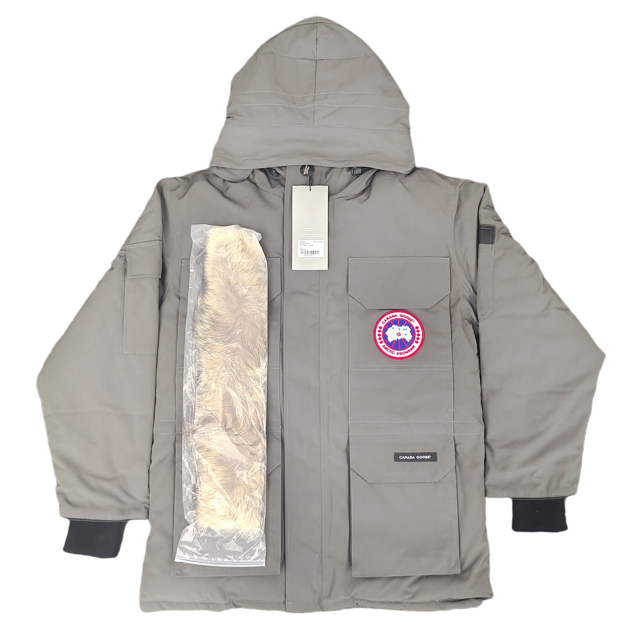 Canada Goose Expedition Logo Pbi Patch Parka Coat (9) - newkick.app