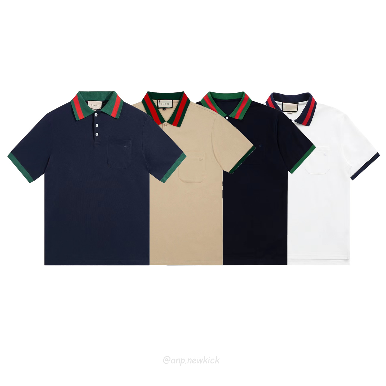 Gucci Gg Collar Polo Shirt (1) - newkick.app