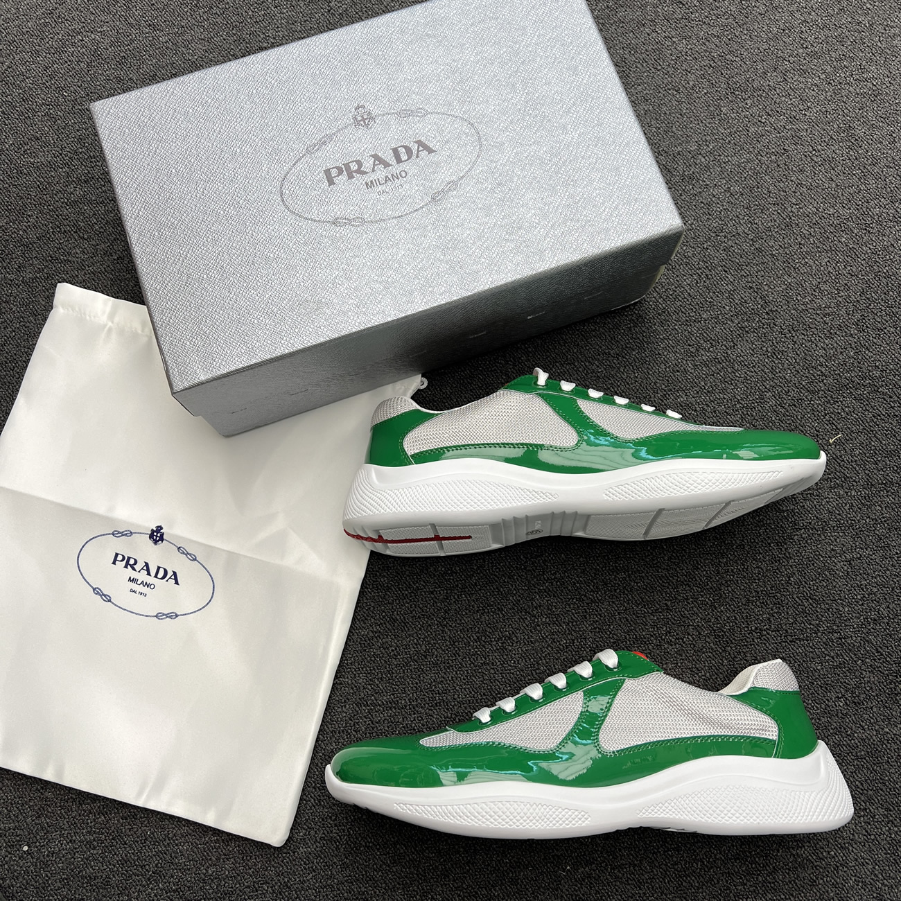 Prada America Cup Mango Silver 4e3400 Asz F0bx6 (9) - newkick.app