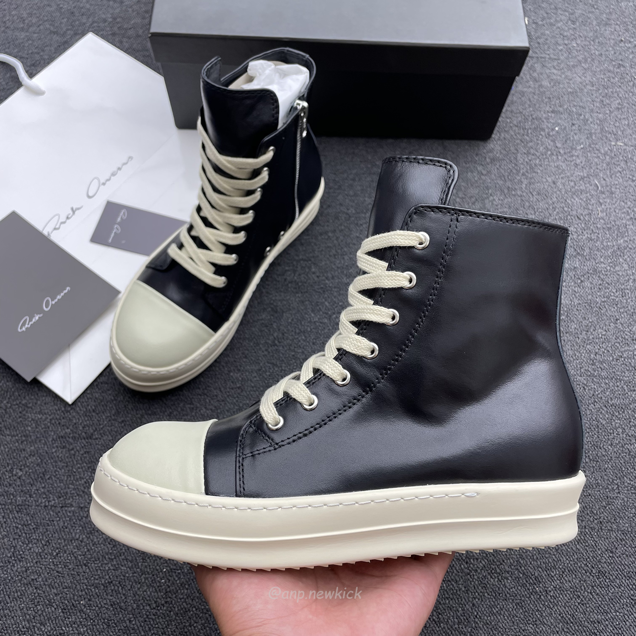 Rick Owens Women Sneakers Blk (10) - newkick.app