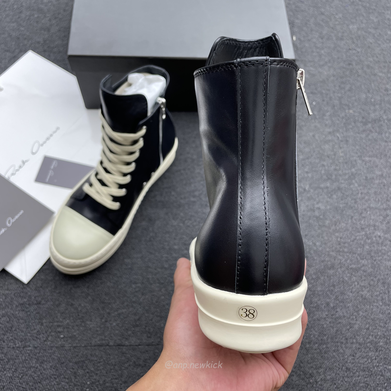 Rick Owens Women Sneakers Blk (12) - newkick.app