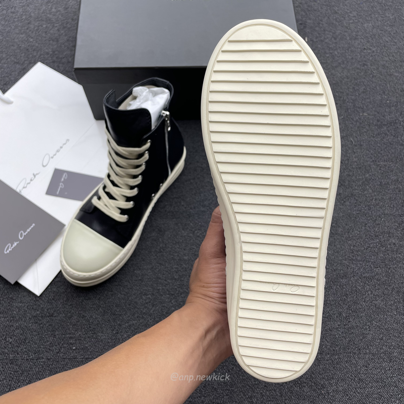 Rick Owens Women Sneakers Blk (6) - newkick.app