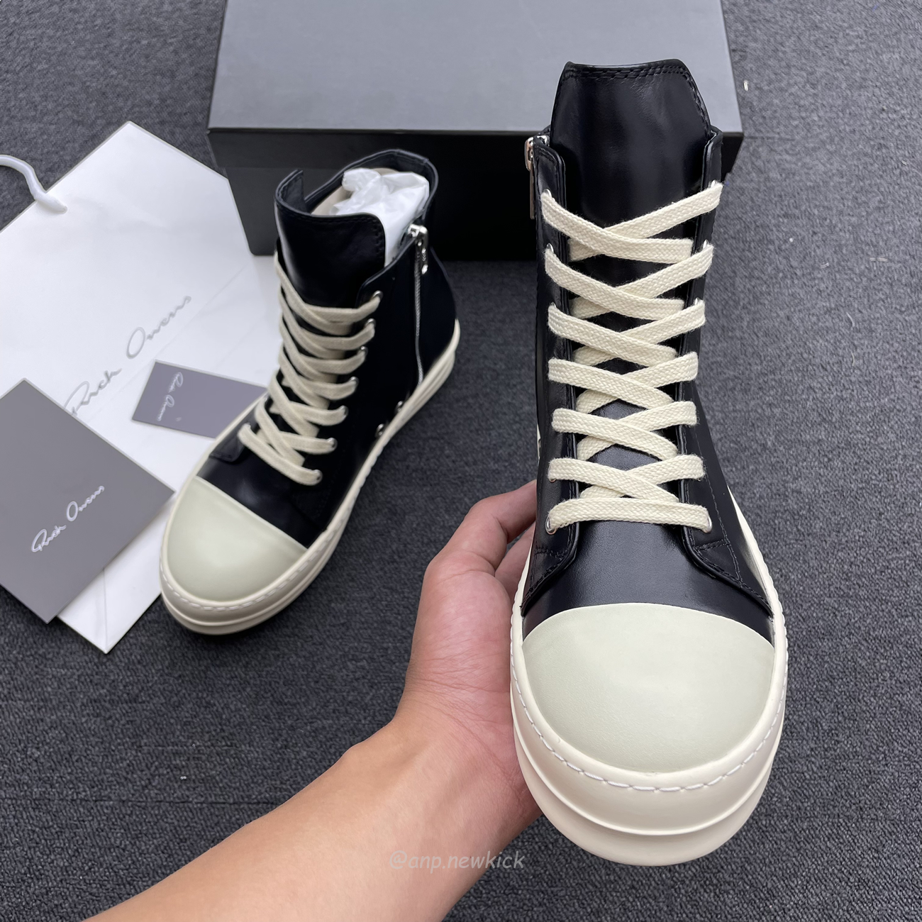 Rick Owens Women Sneakers Blk (9) - newkick.app