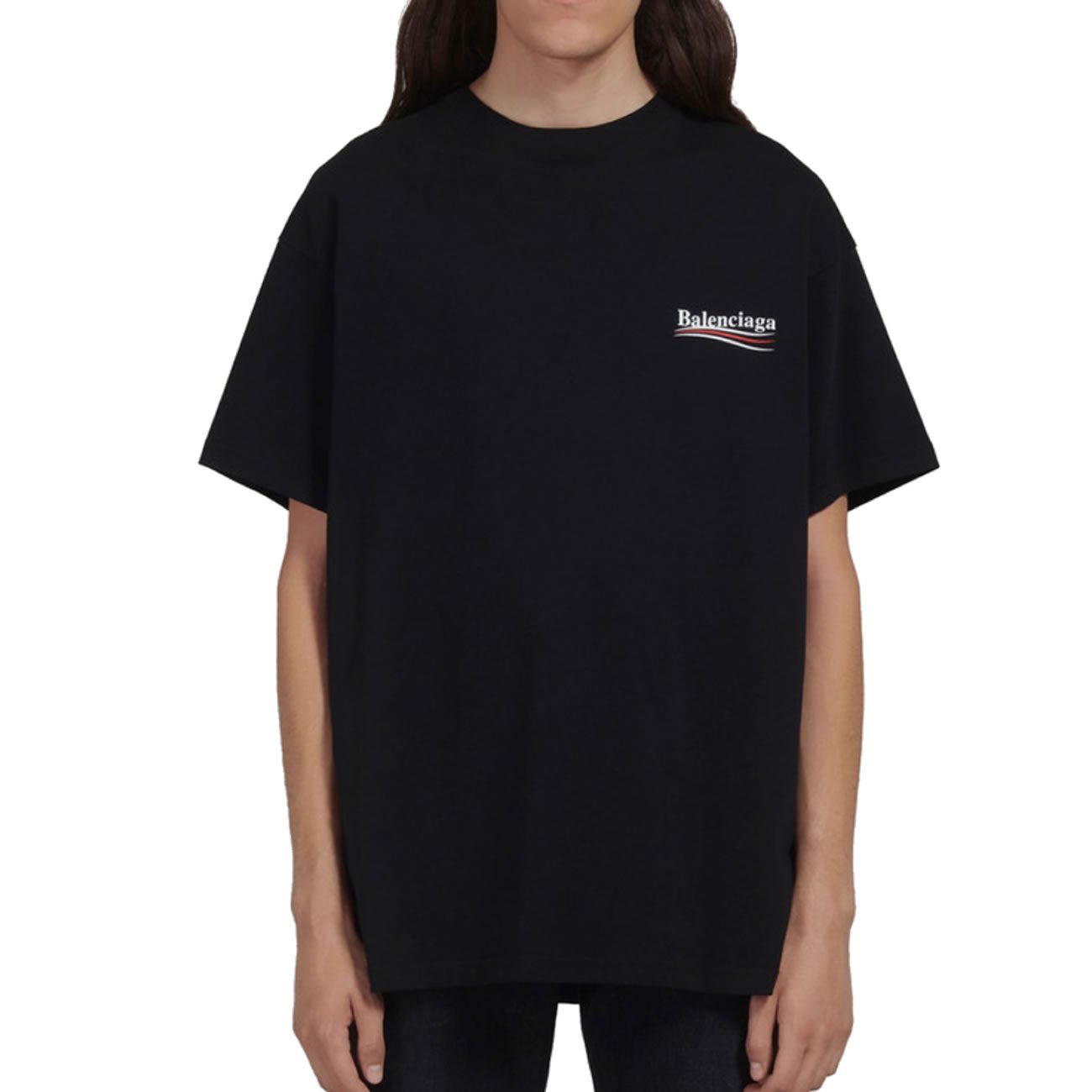 Balenciaga Ss21 T Shirt Black 641655tv521070 (6) - newkick.app