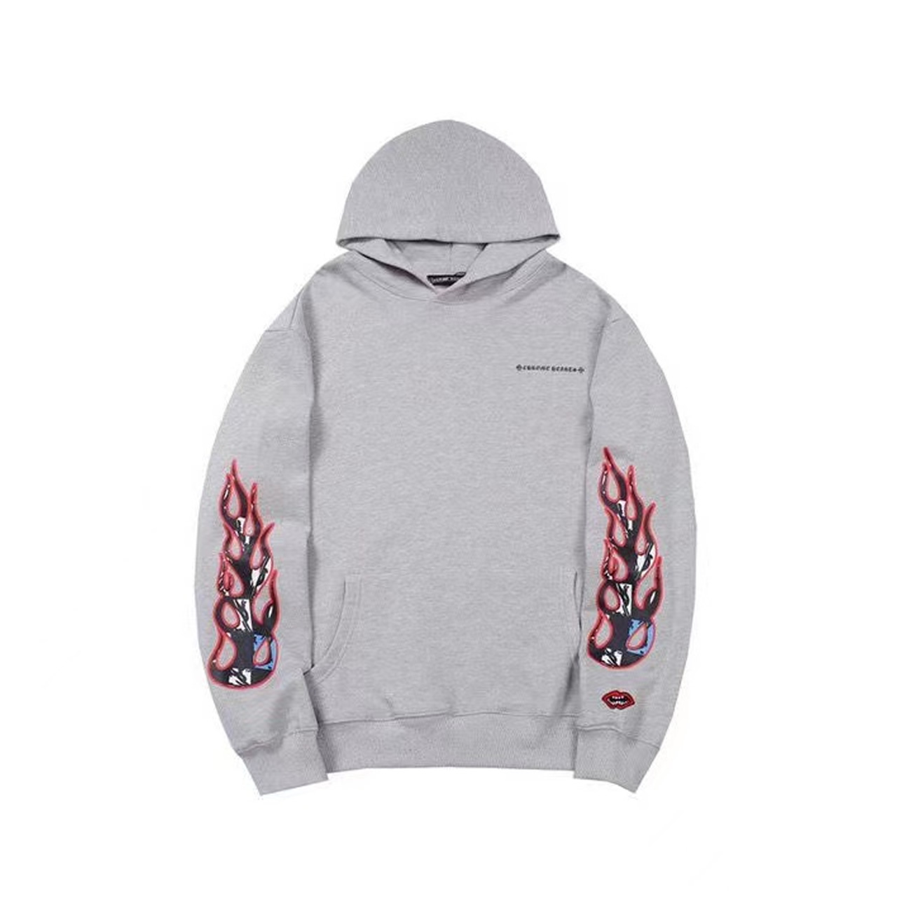 Chrome Hearts Matty Boy Brain Wave Hoodie Chrome Hearts Grey Ss21 (4) - newkick.app