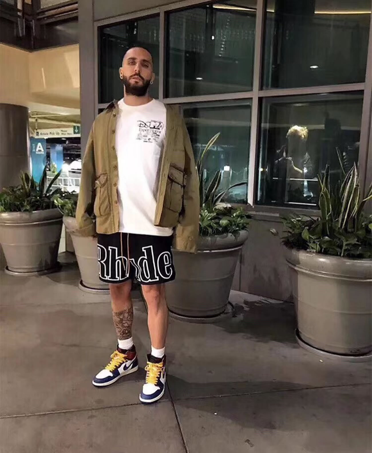 Rhude Rh Logo Shorts (10) - newkick.app