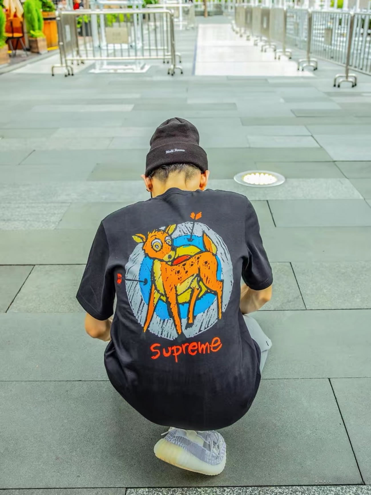 Supreme 22ss Deer Tee(17) - newkick.app