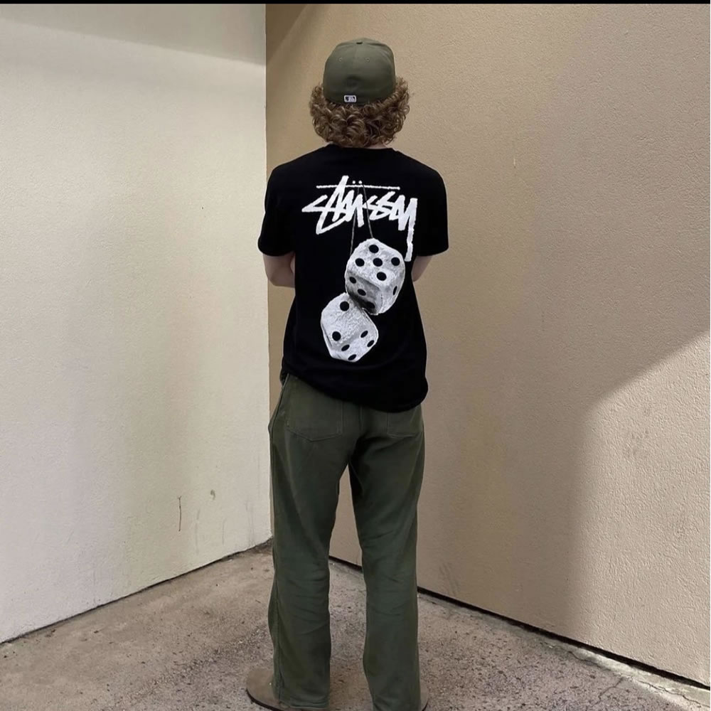 Stussy Fuzzy Dice Tee (12) - newkick.app