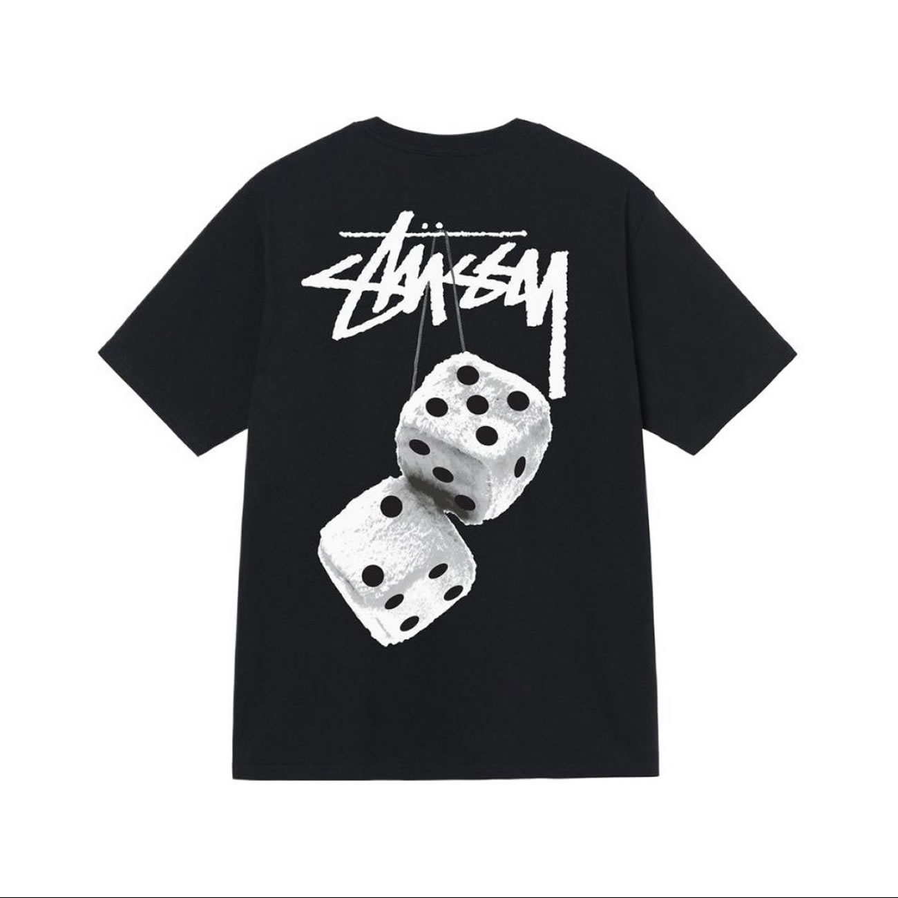 Stussy Fuzzy Dice Tee (5) - newkick.app