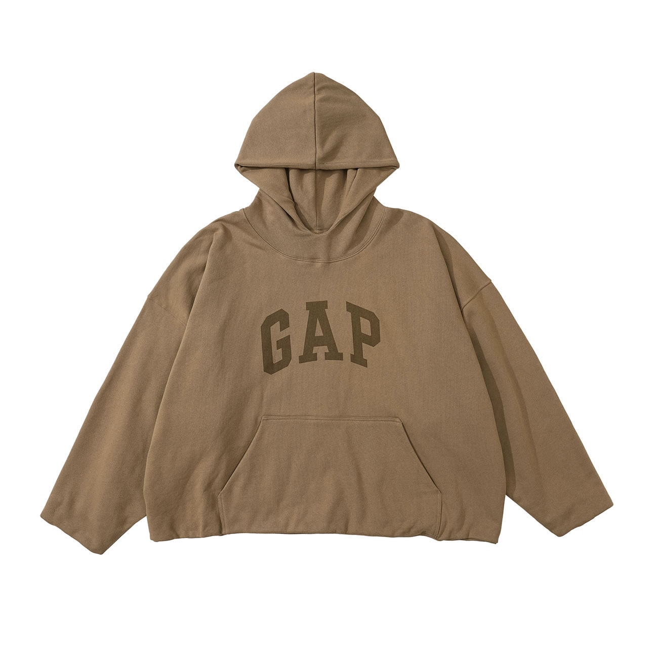 Yeezy Gap Engineered By Balenciaga Dove Hoodie Washed Black Ss22 (4) - newkick.app