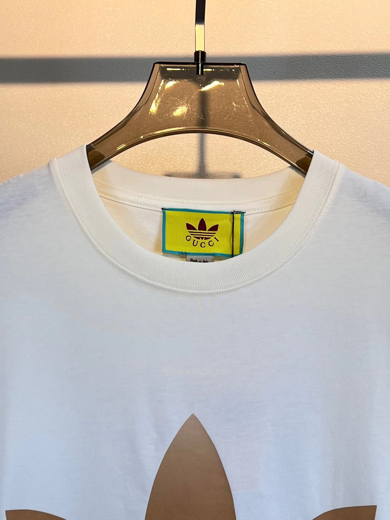 Gucci X Adidas Cotton Jersey T Shirt (10) - newkick.app