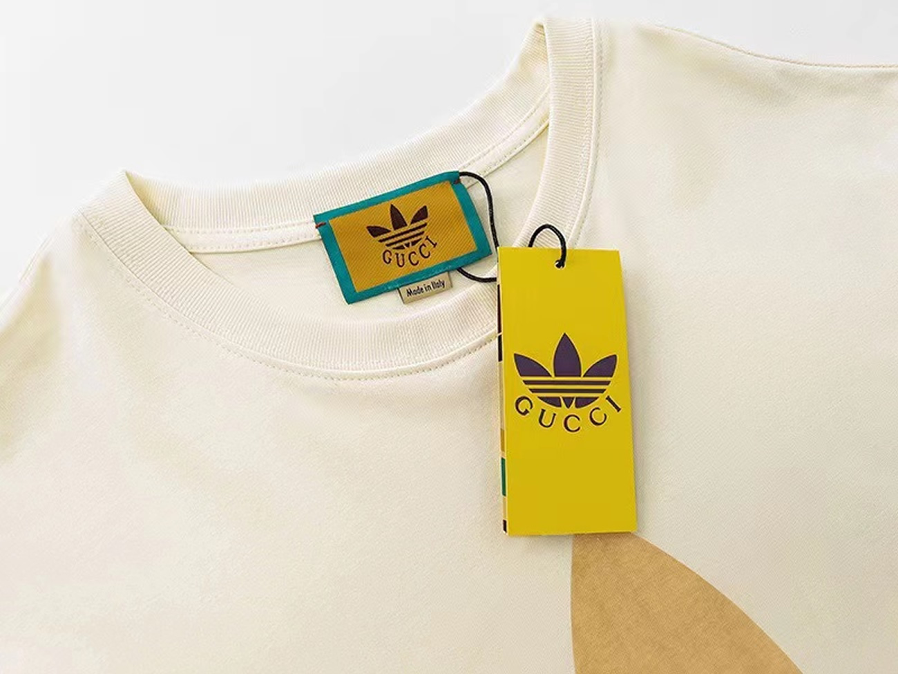 Gucci X Adidas Cotton Jersey T Shirt (8) - newkick.app