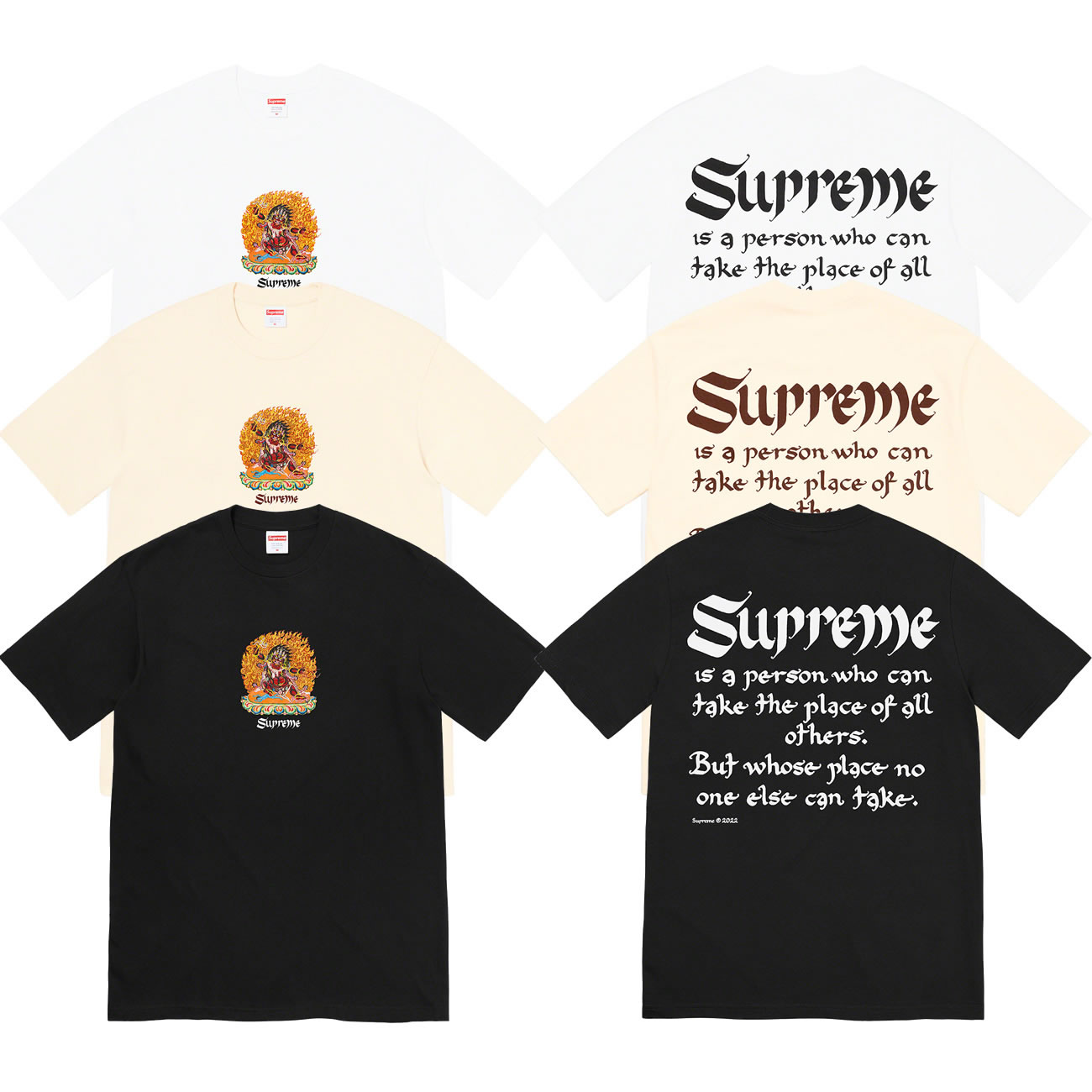 Supreme 22ss Person Tee(1) - newkick.app