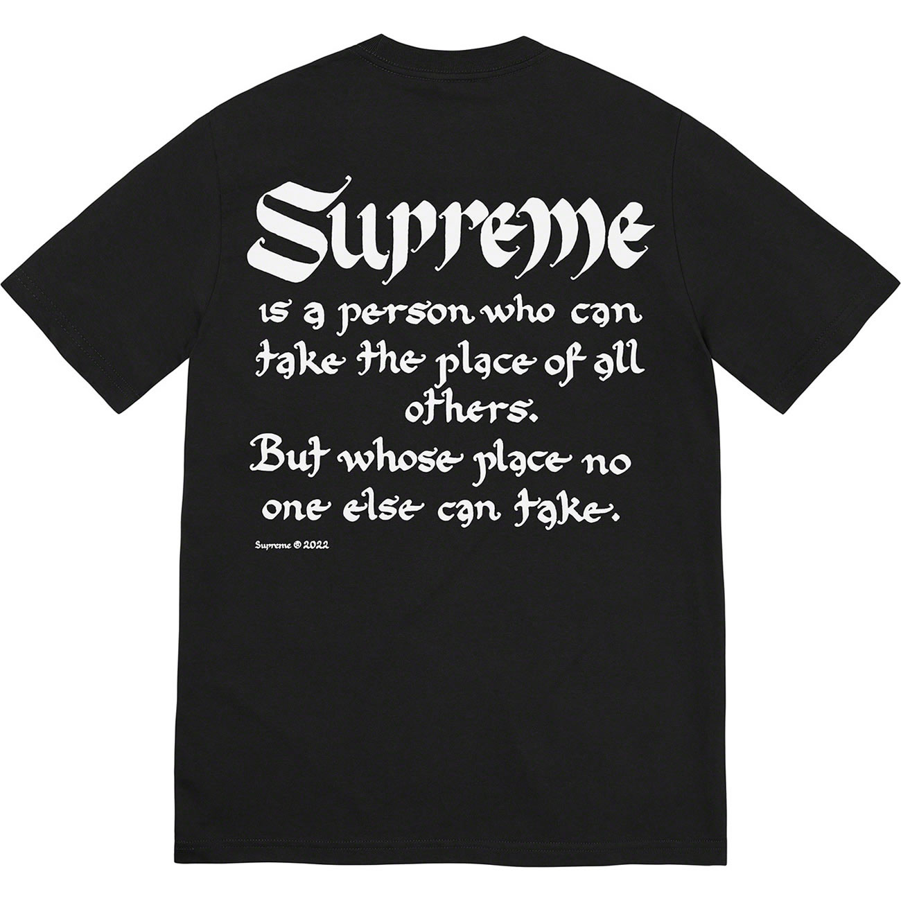 Supreme 22ss Person Tee(2) - newkick.app