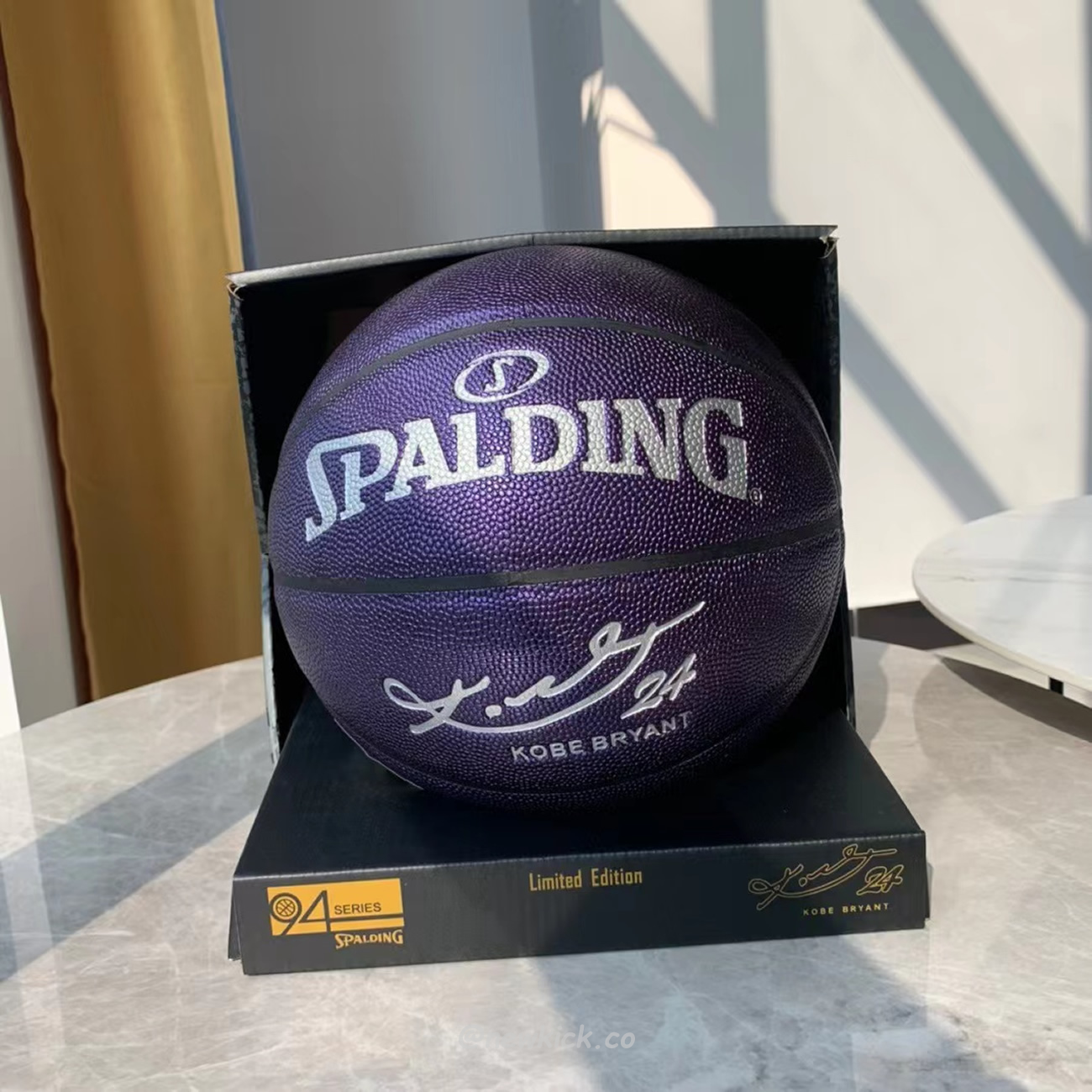 Spalding Kobe Bryant 24k Basketball Black Purple (10) - newkick.app