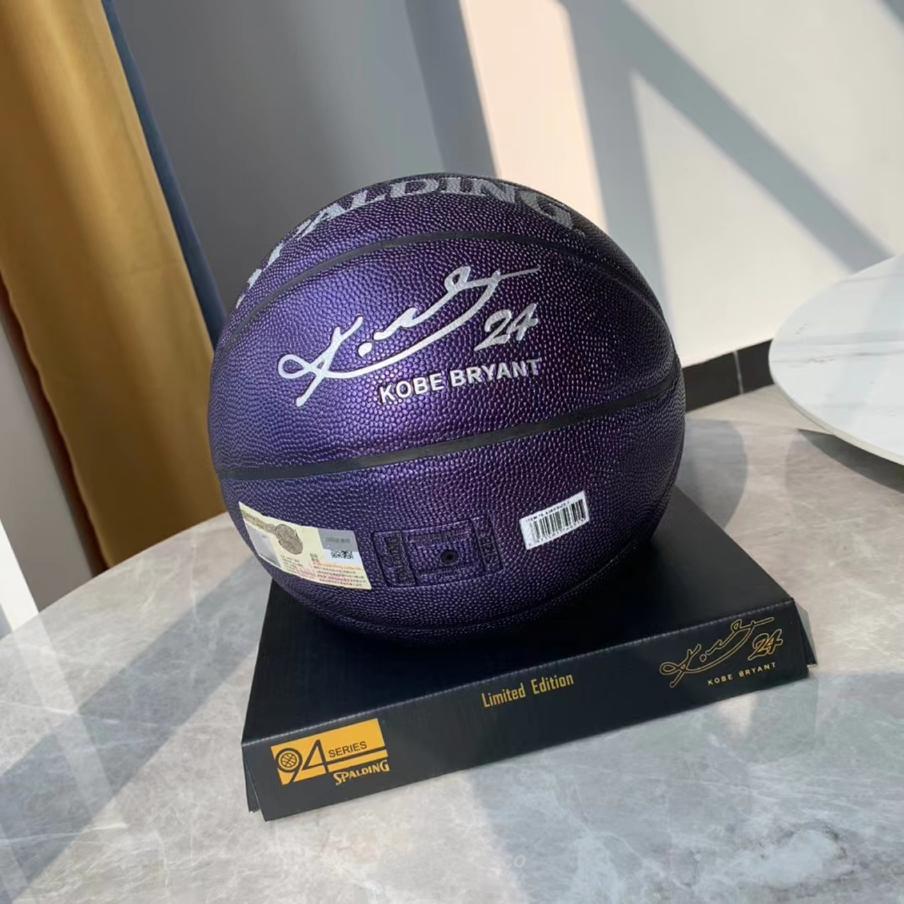 Spalding Kobe Bryant 24k Basketball Black Purple (13) - newkick.app