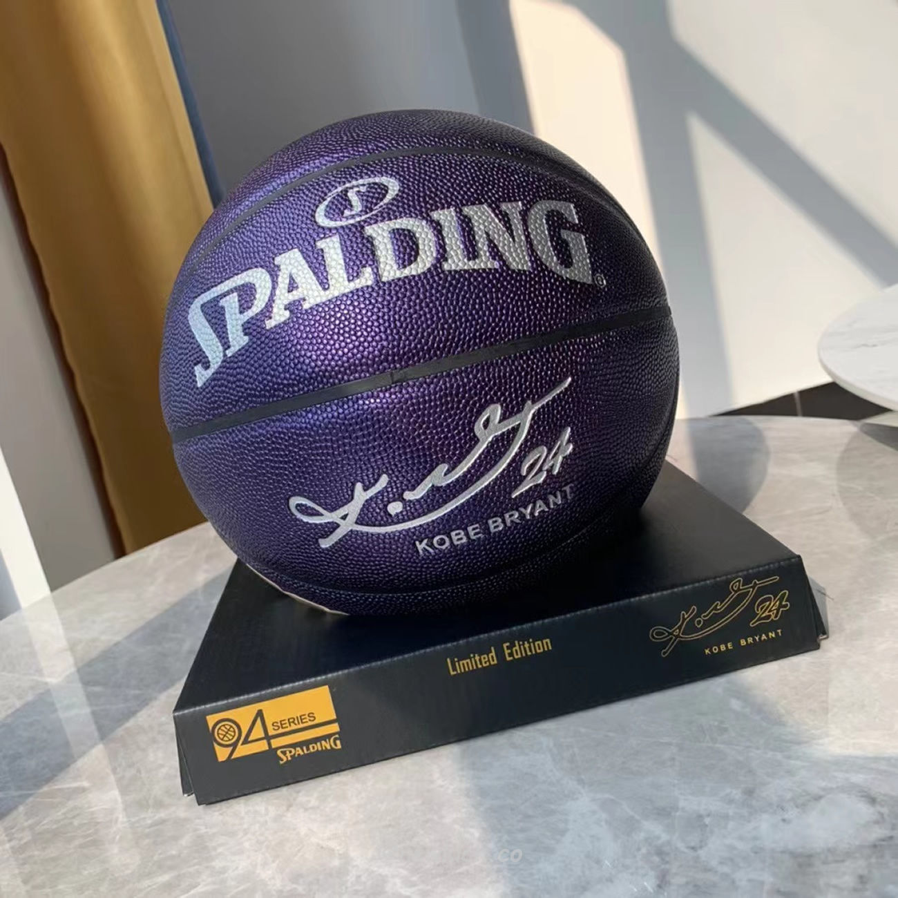 Spalding Kobe Bryant 24k Basketball Black Purple (7) - newkick.app