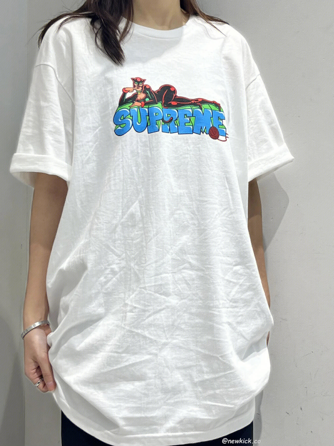 Supreme Catwoman Tee (2) - newkick.app