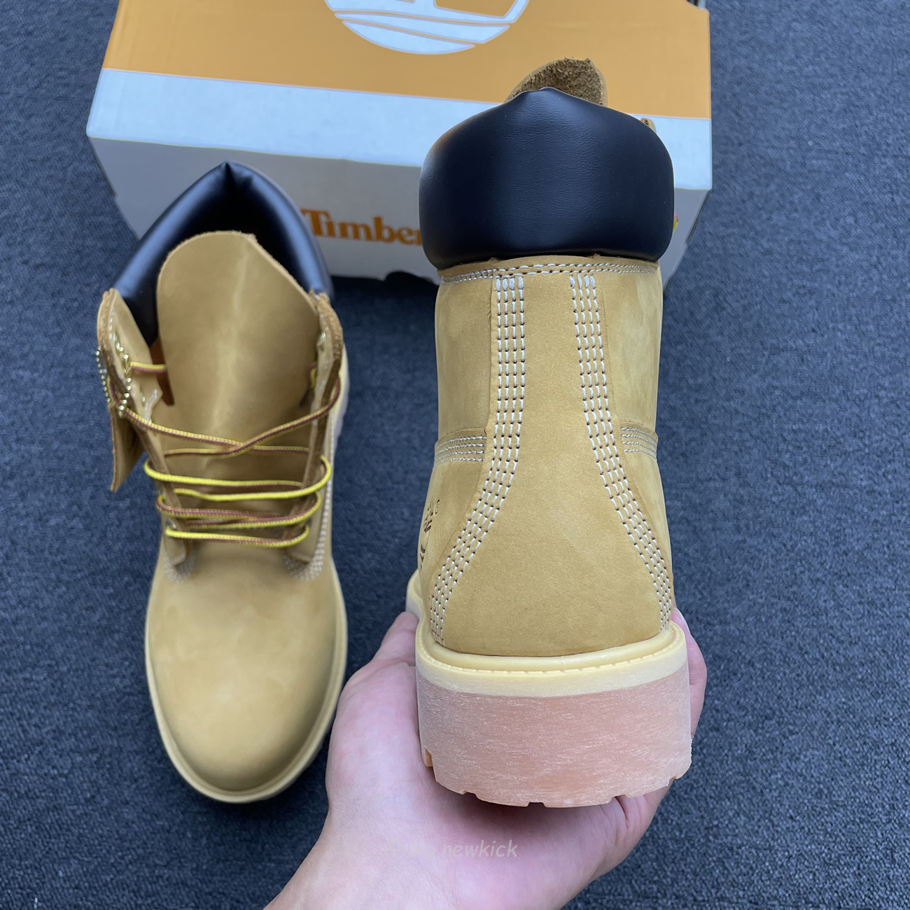 Timberland 6 Premium Waterproof Boot Wheat Tb010061 713 (10) - newkick.app