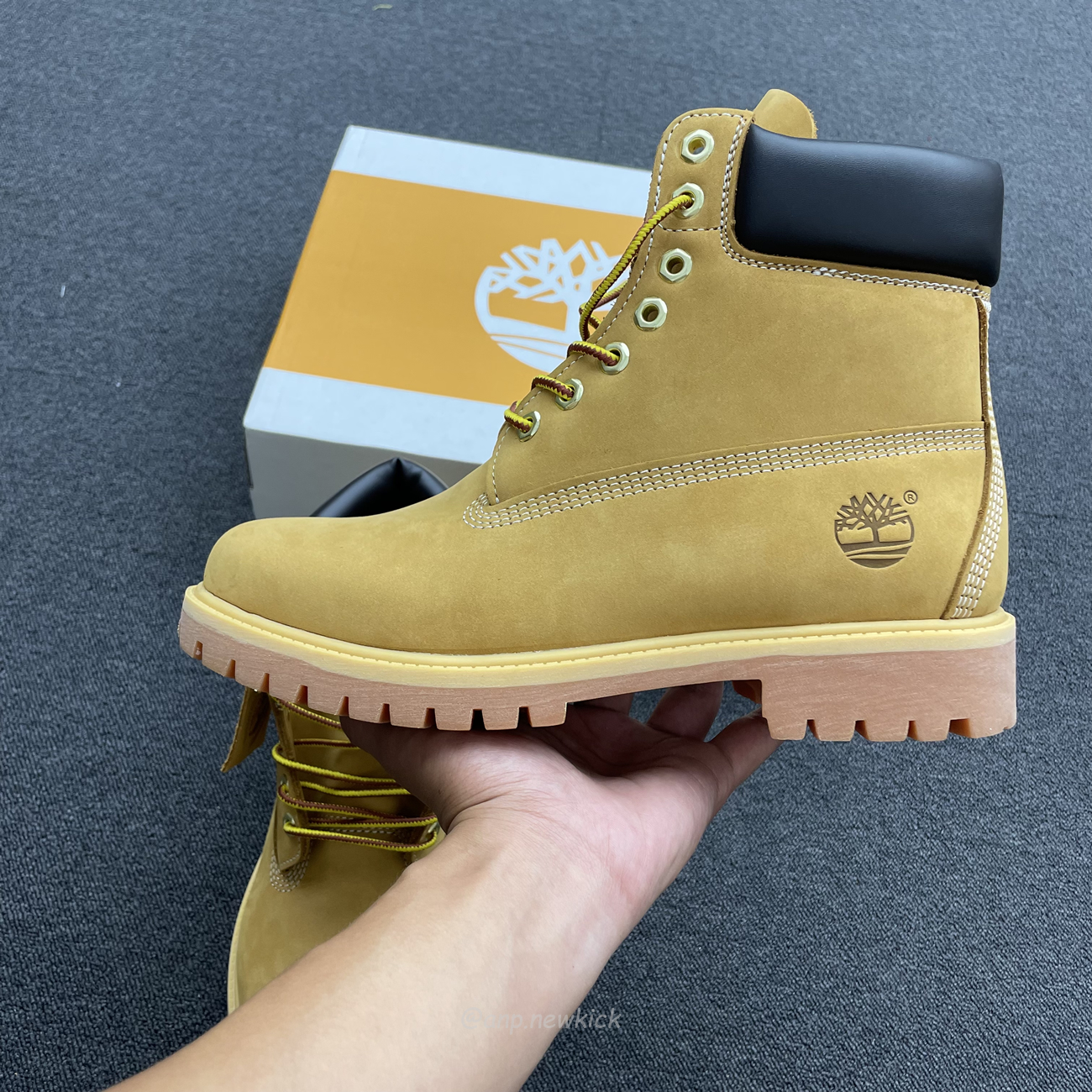 Timberland 6 Premium Waterproof Boot Wheat Tb010061 713 (9) - newkick.app