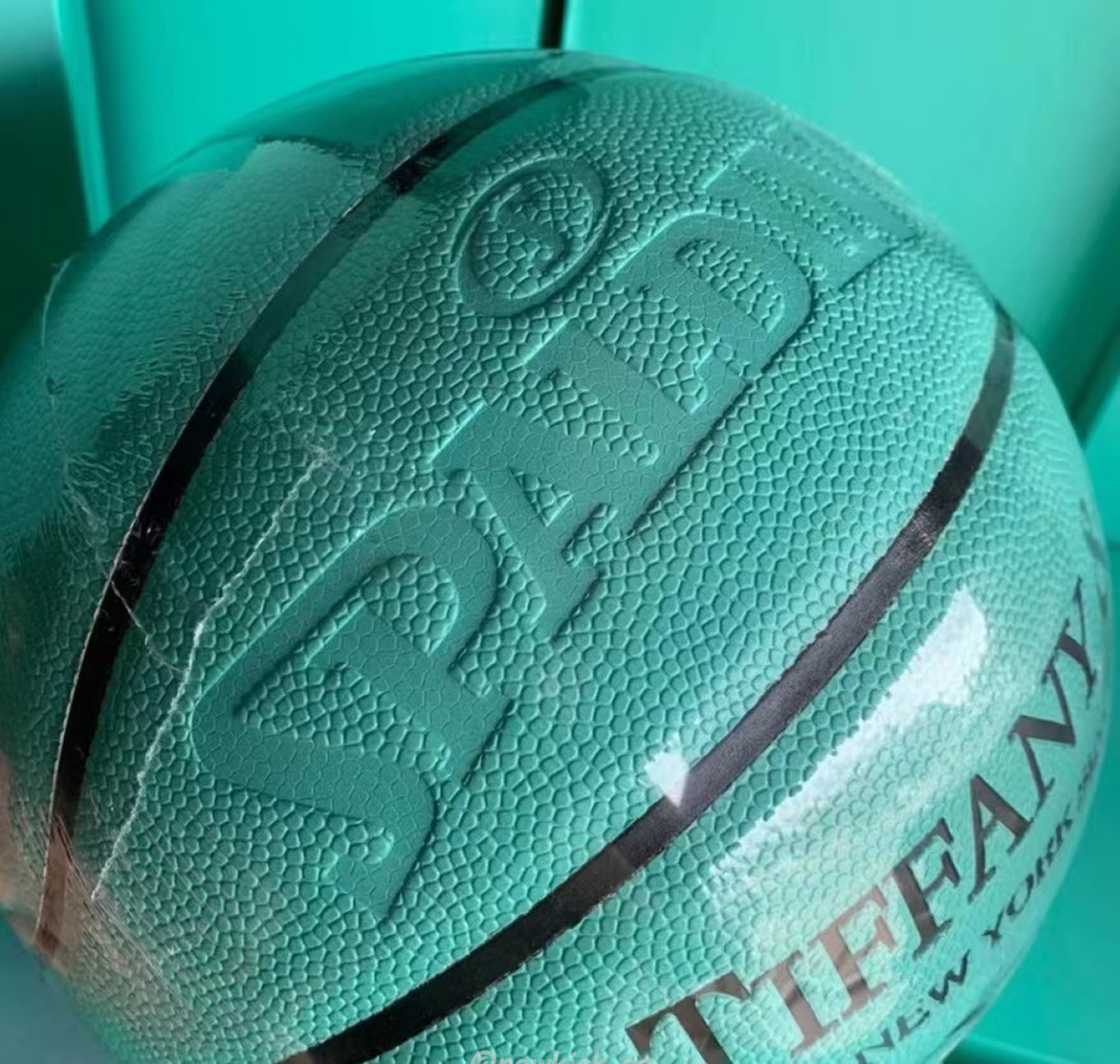 Tiffany X Cat Street X Spalding Basketball Tiffany Blue (8) - newkick.app