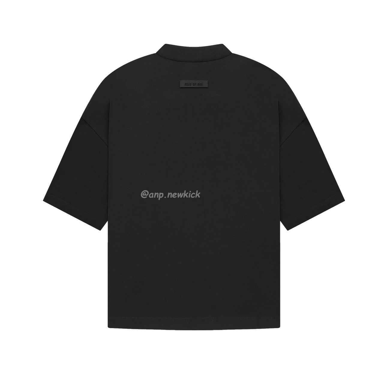 Fear Of God Essentials Logo Printed V Neck T Shirt (5) - newkick.app