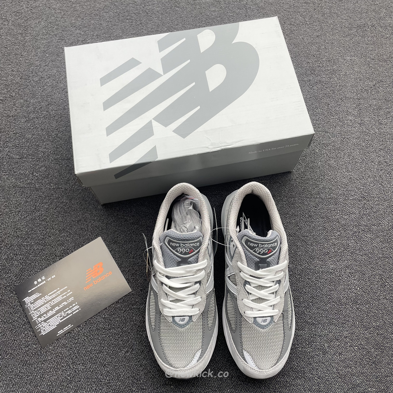 New Balance 990v6 Miusa Grey W990gl6 (11) - newkick.app