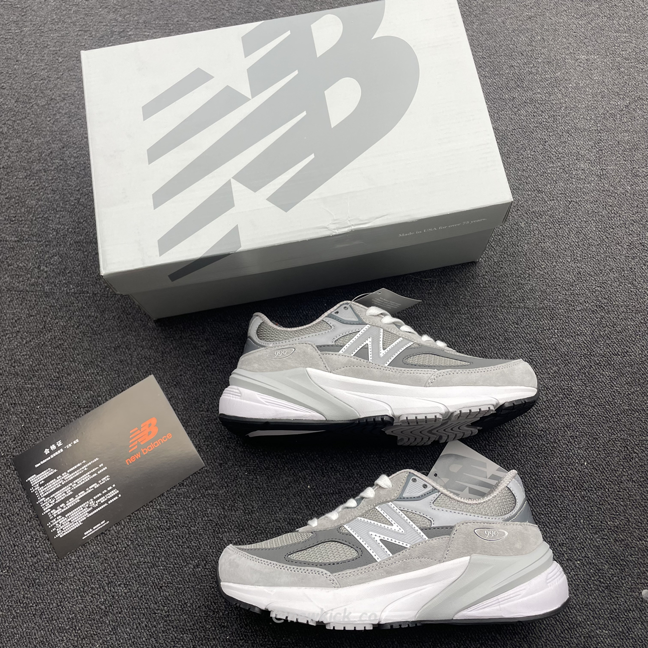 New Balance 990v6 Miusa Grey W990gl6 (12) - newkick.app