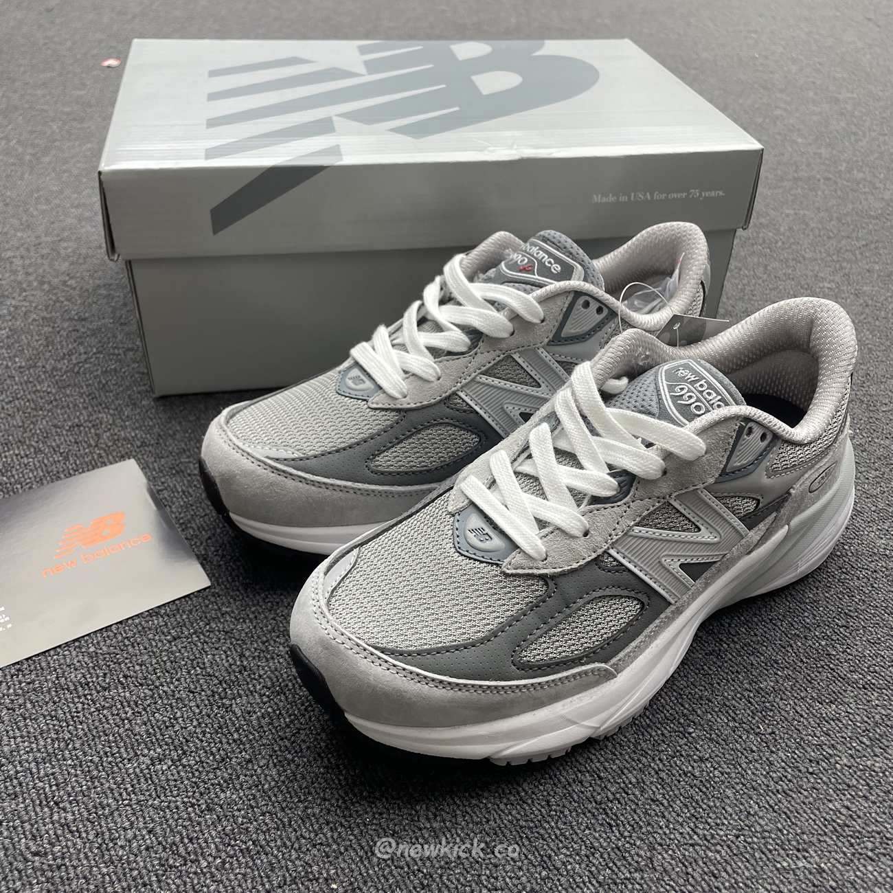 New Balance 990v6 Miusa Grey W990gl6 (7) - newkick.app