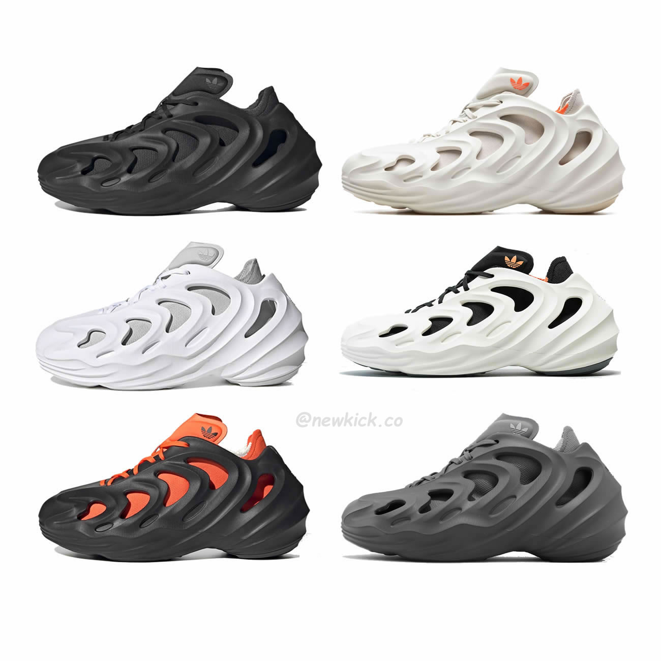 Adidas Adifom Q Wonder White Core Black Orange Grey (1) - newkick.app