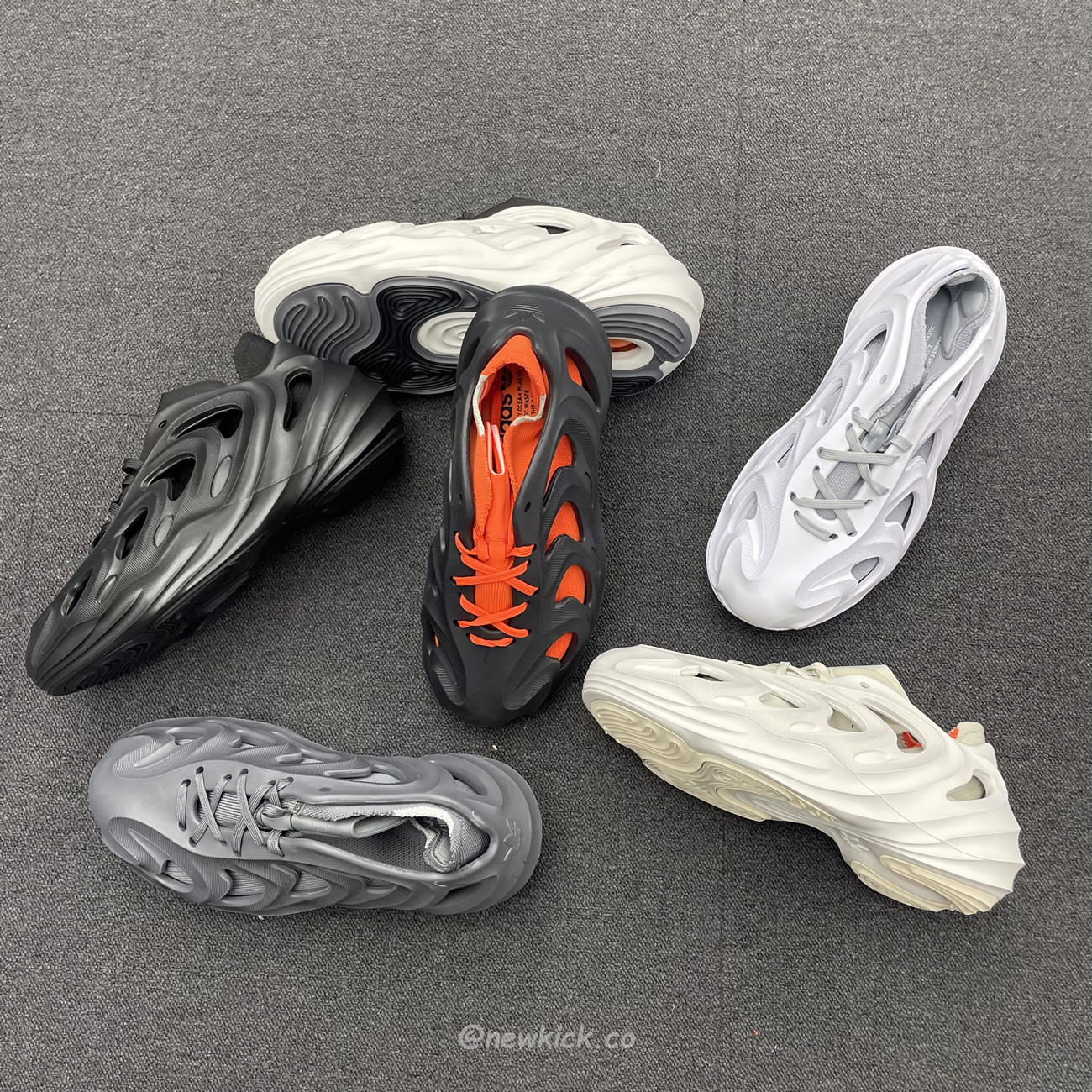 Adidas Adifom Q Wonder White Core Black Orange Grey (3) - newkick.app