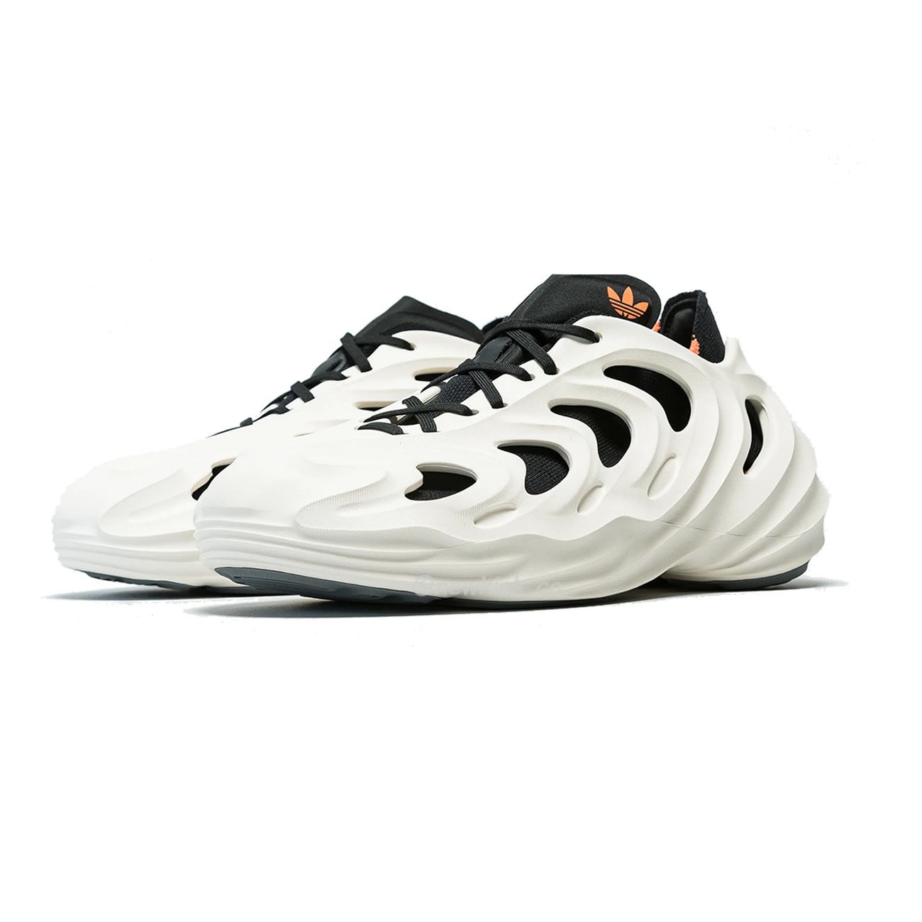 Adidas Adifom Q Wonder White Core Black Orange Grey (34) - newkick.app