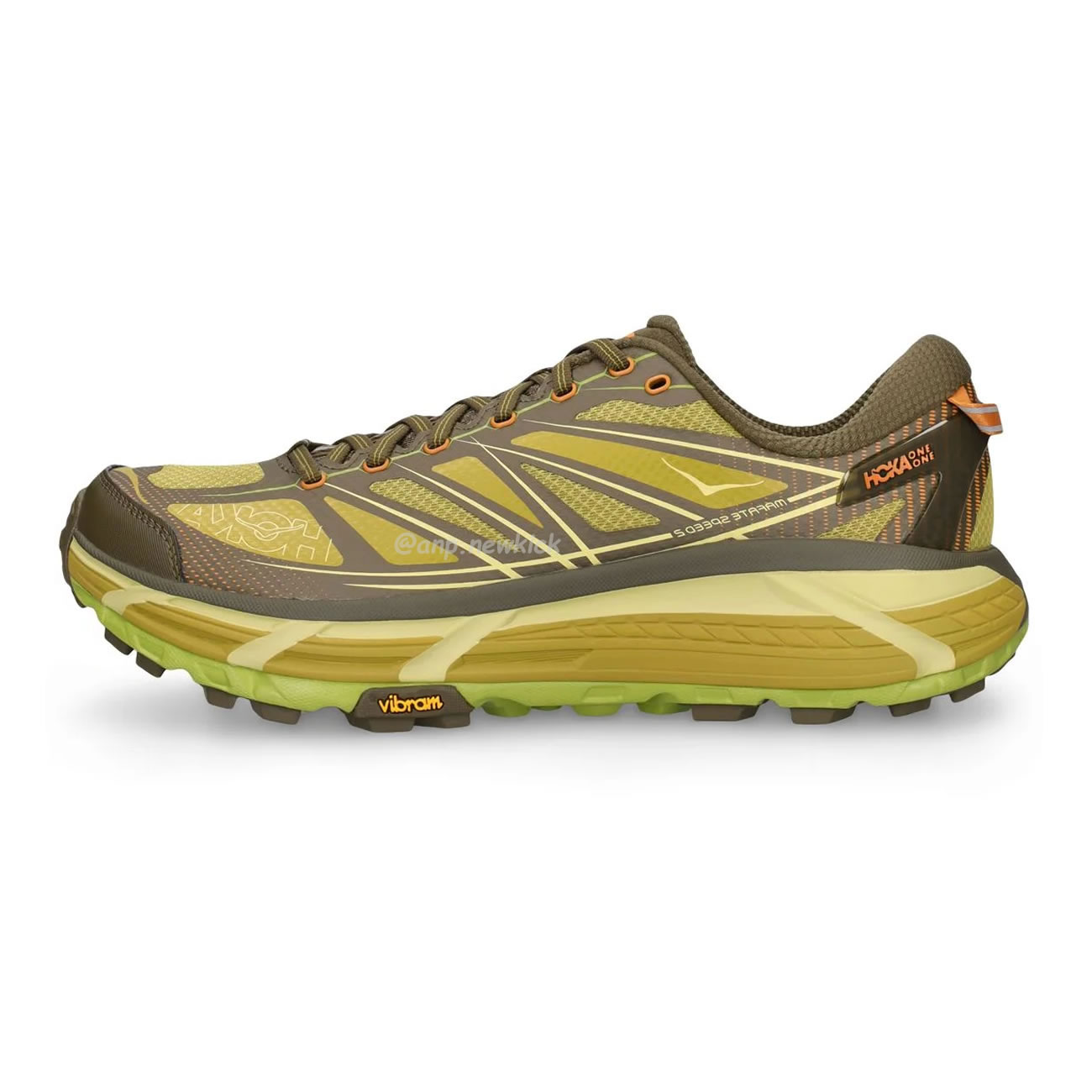 Hoka One One Mafate Speed 2 Black Castlerock 1126851 Bcstl (24) - newkick.app