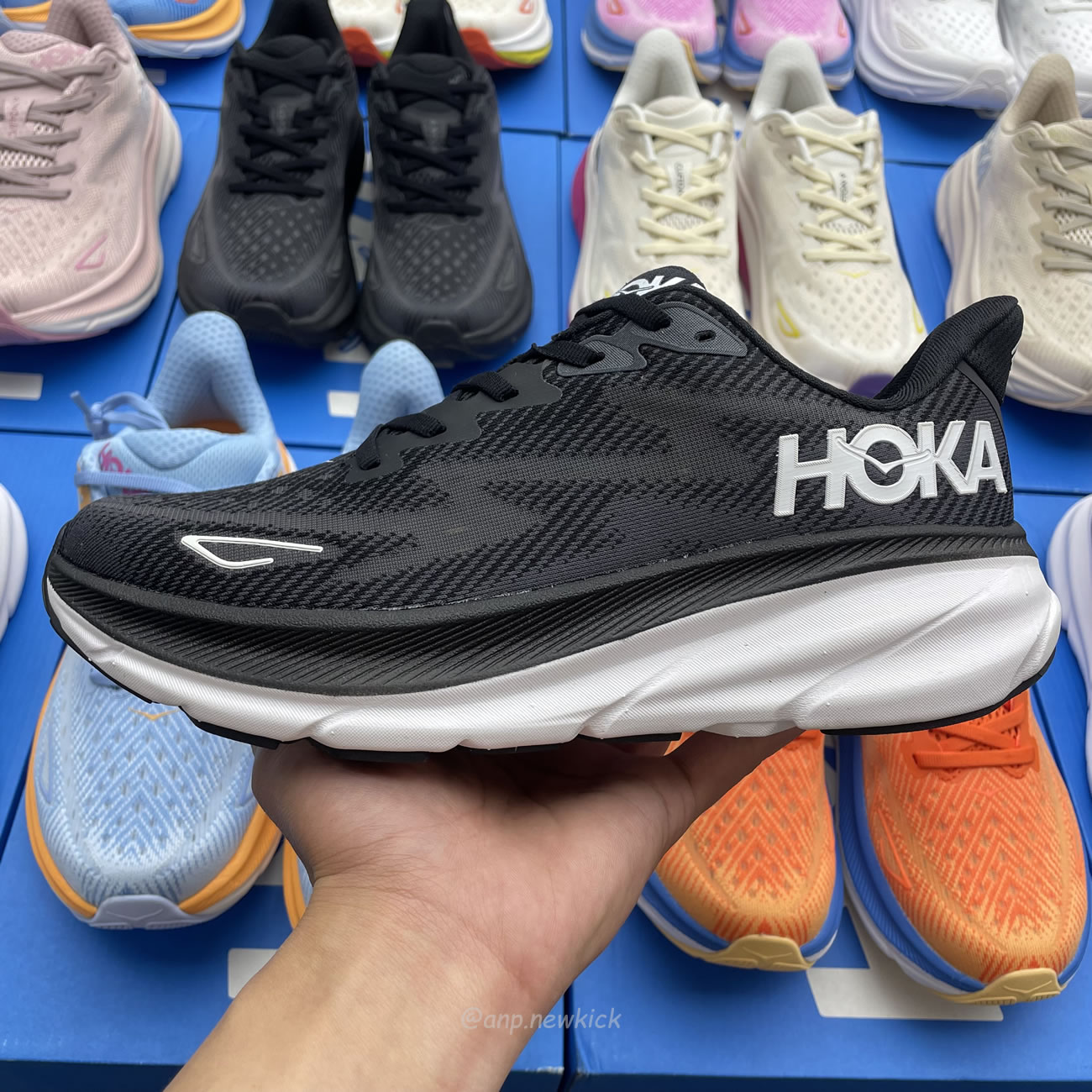 Hoka One One Clifton 9 White 1127895 Wwh (13) - newkick.app